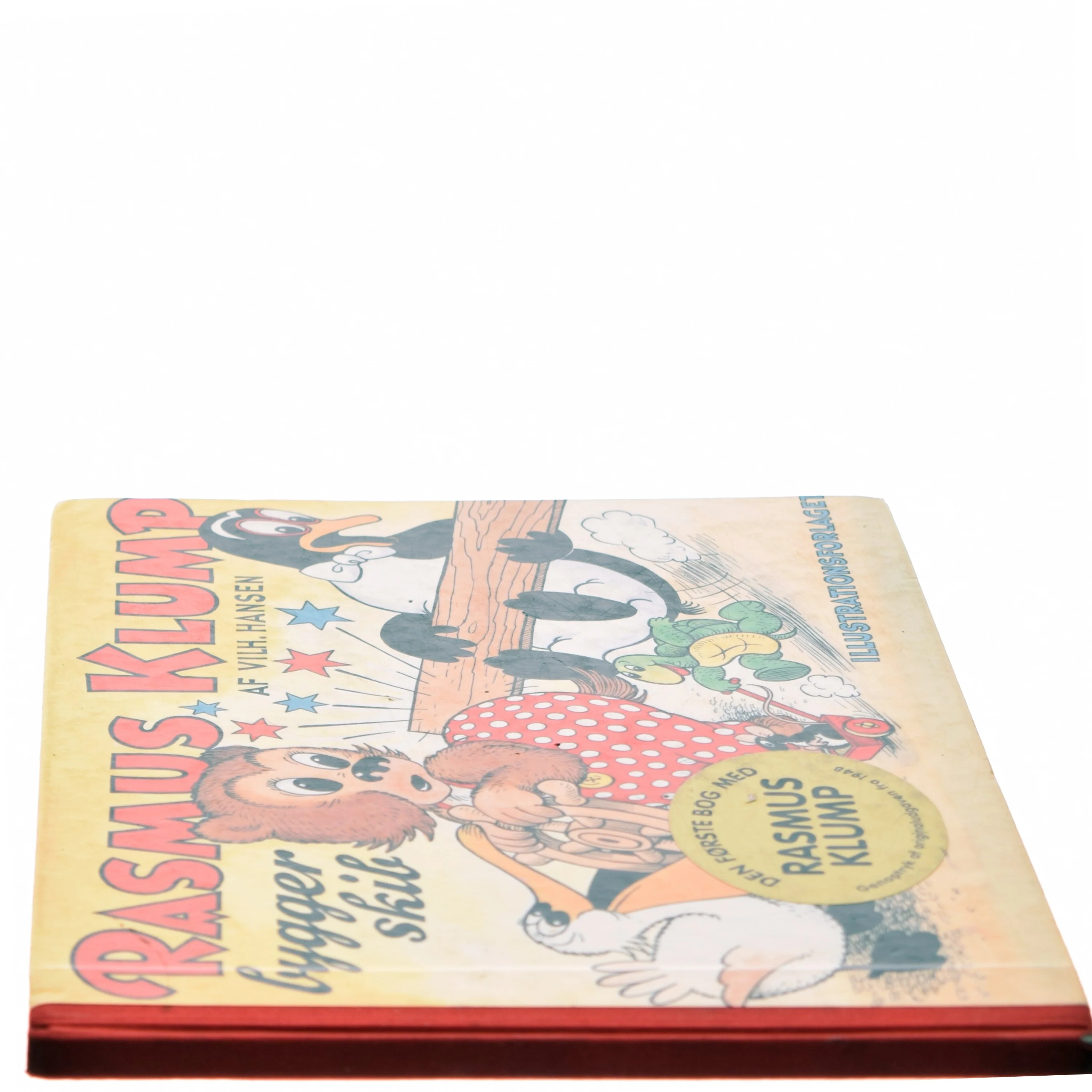 Rasmus Klump bygger skib af Vilh. Hansen (Bog)