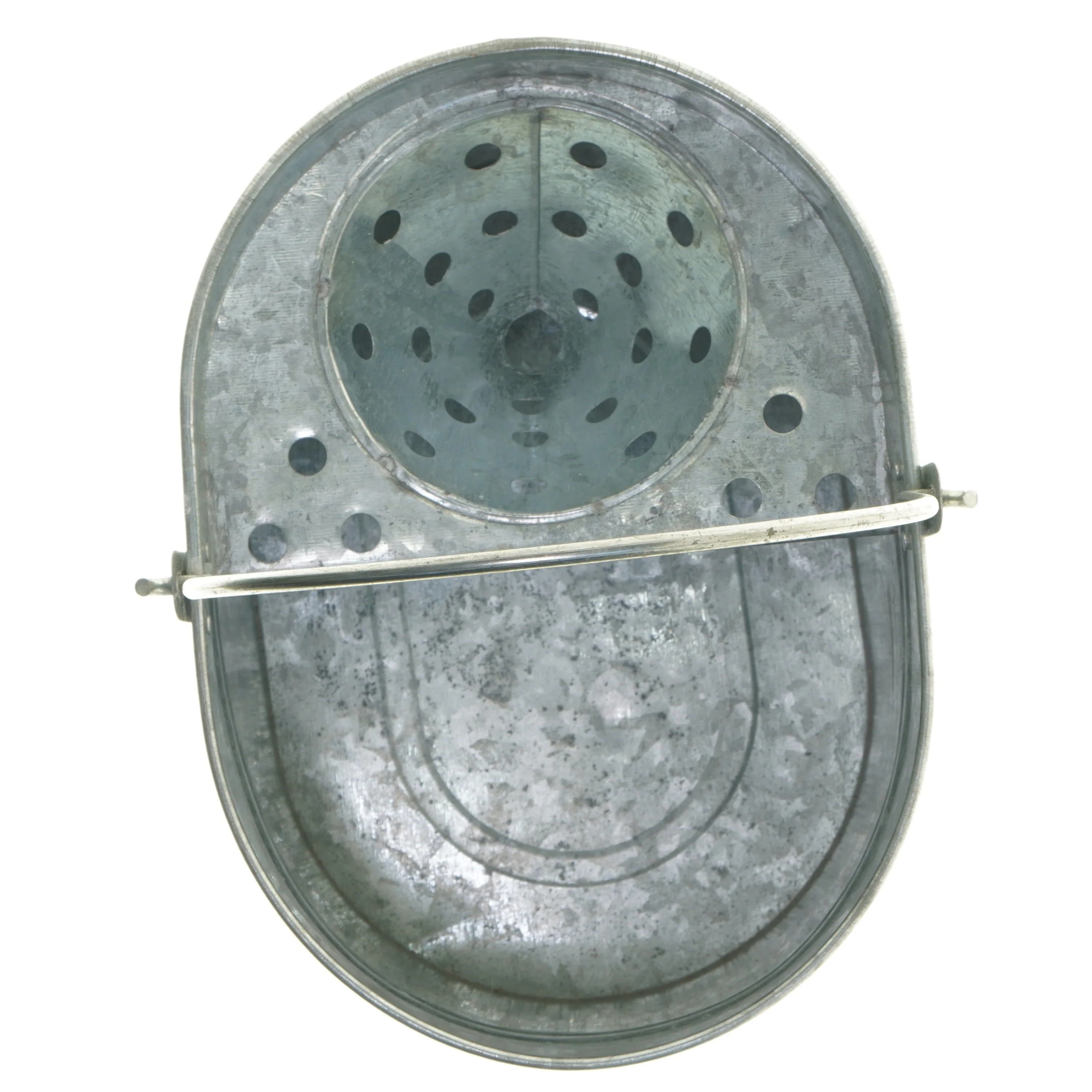 Galvaniseret moppe spand  (str. 31x23x22 cm)