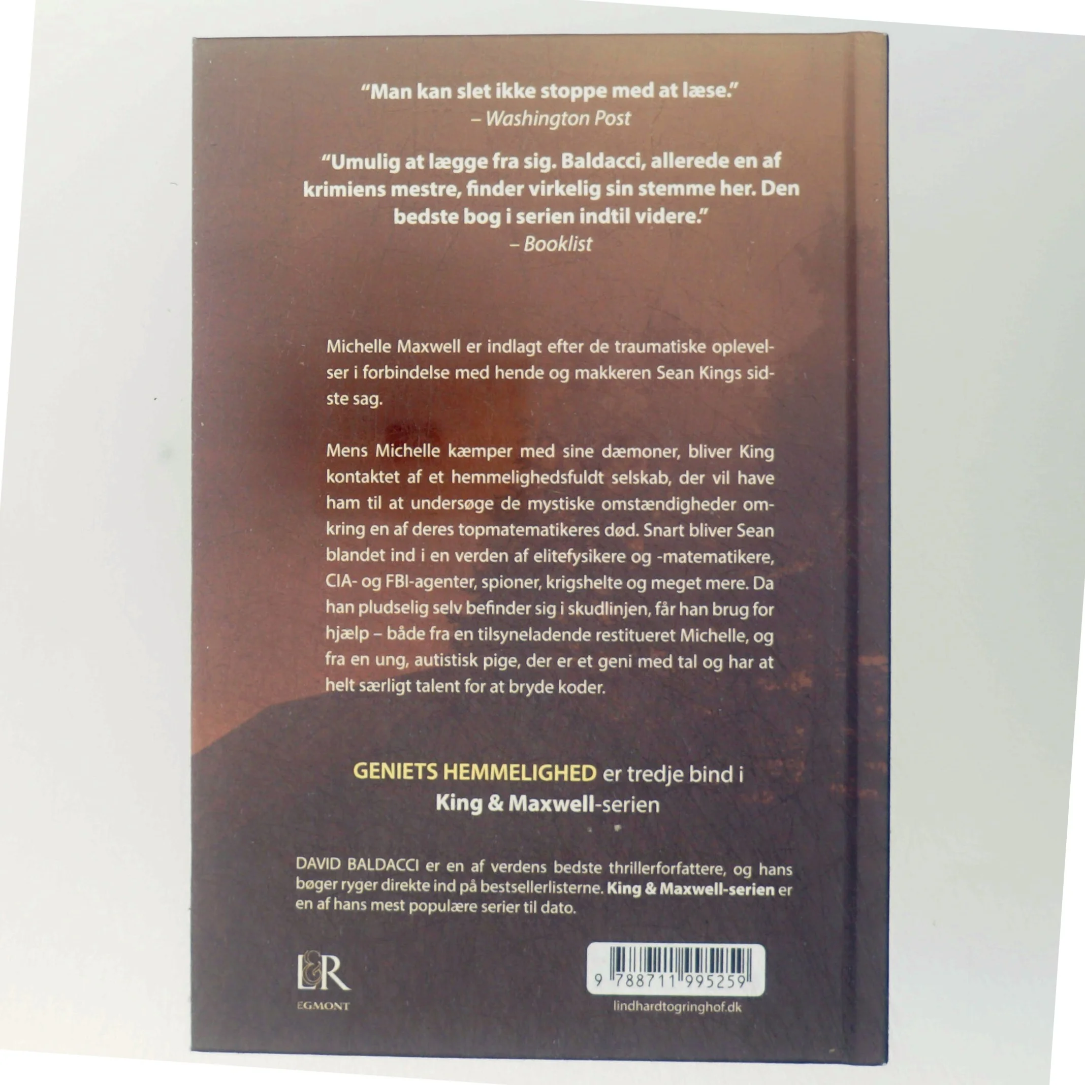 Geniets hemmelighed af David Baldacci fra Egmont