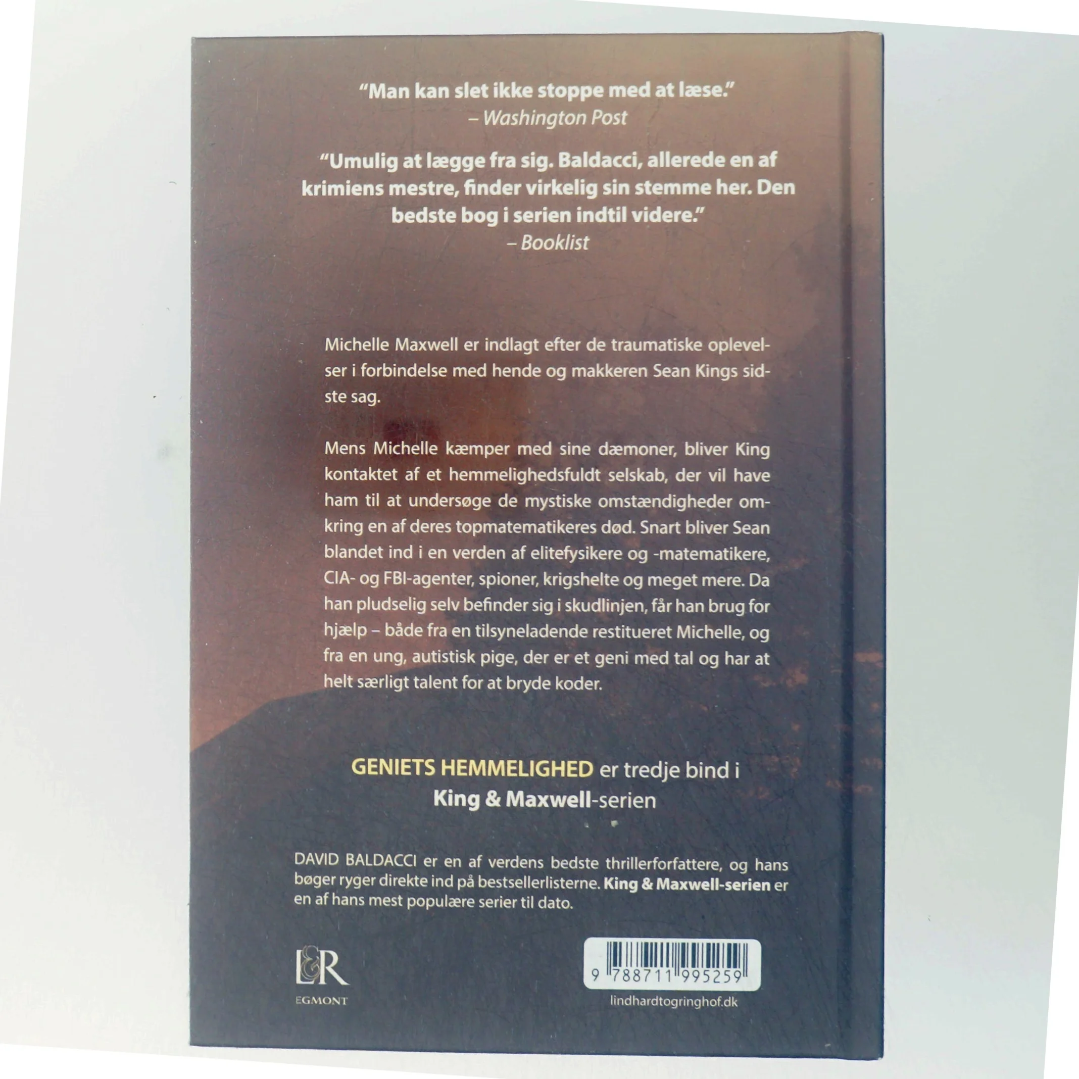 Geniets hemmelighed af David Baldacci fra Egmont