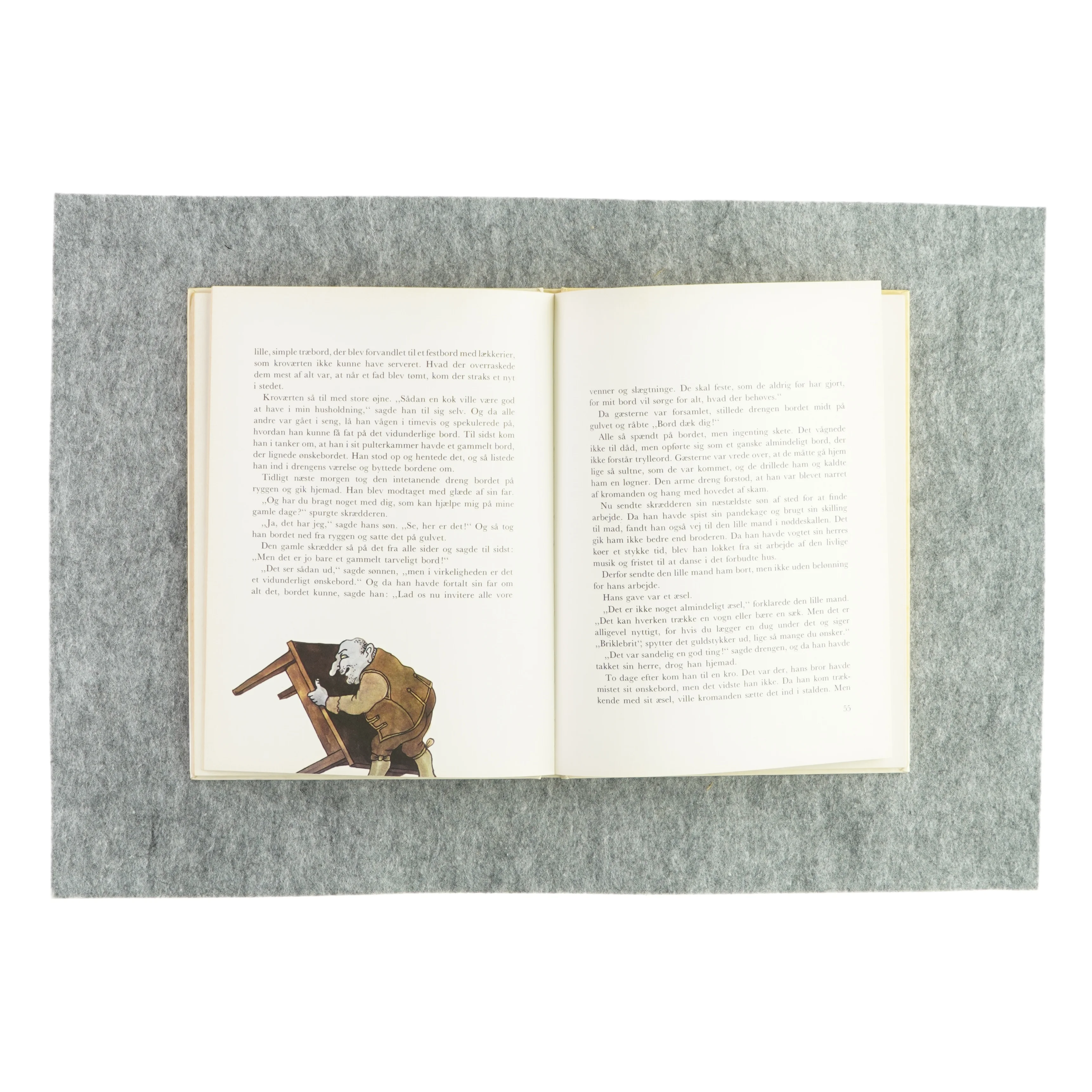 En eventyrbog - Gamle og nye eventyr udvalgt og illustreret af Tomi Ungerer (Bog)