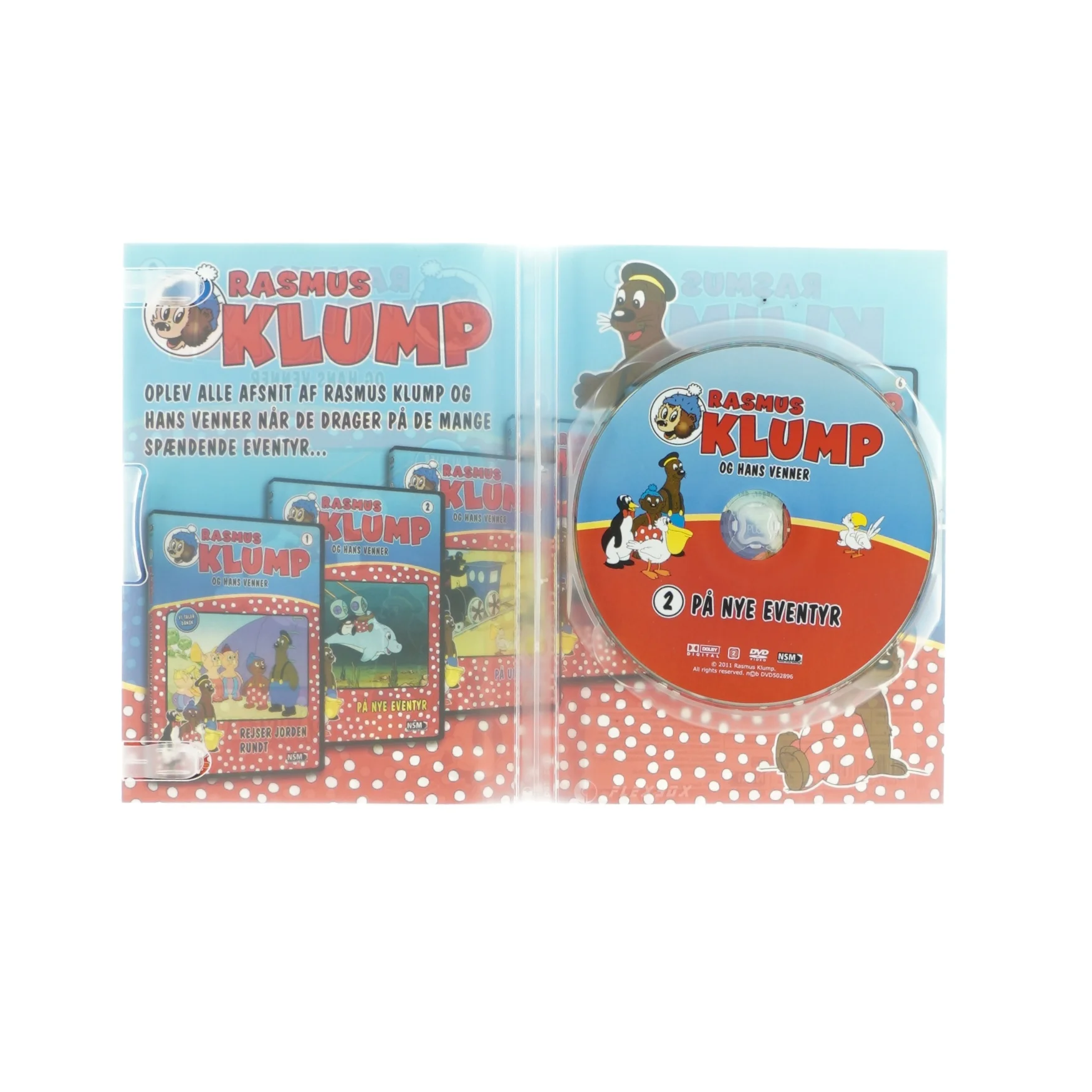Rasmus Klump og vennerne - På nye eventyr 2 (DVD)