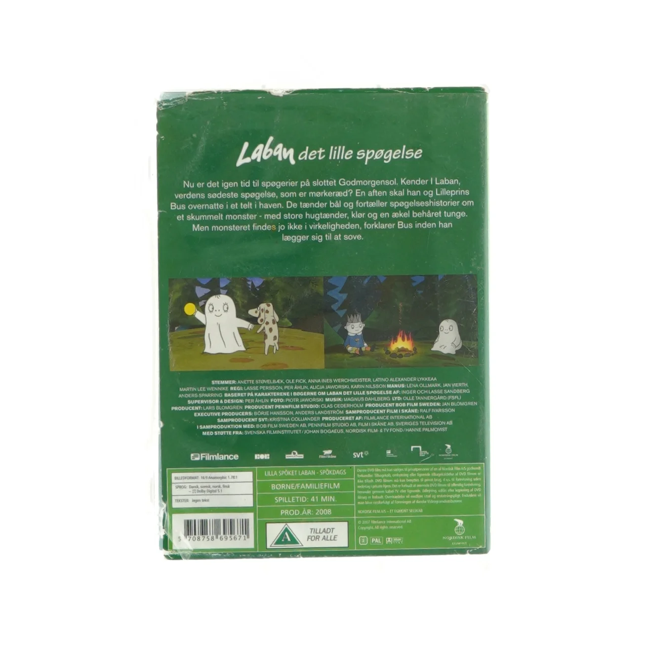 Laban det lille spøgelse - Spøger (DVD)