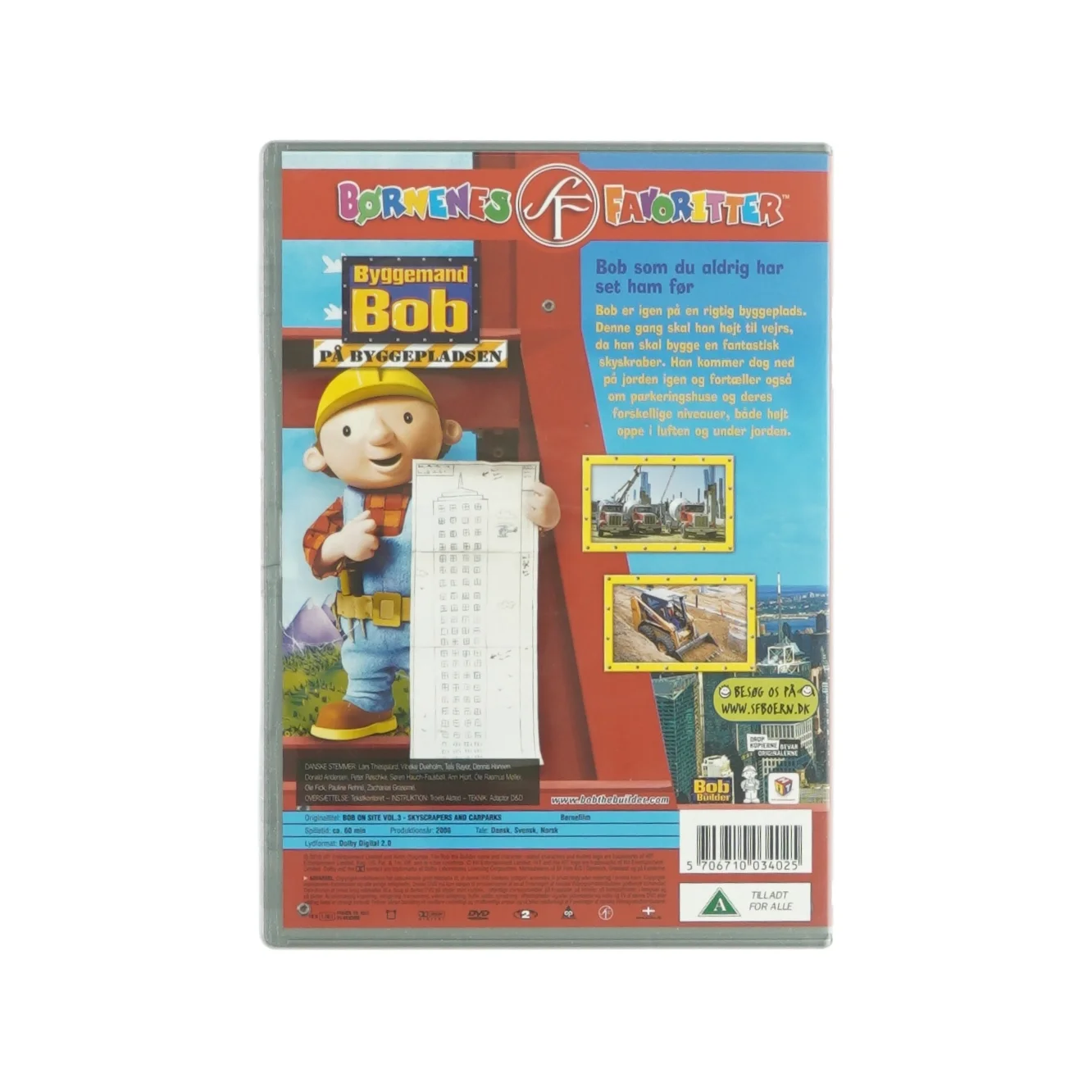 Byggemand Bob på byggepladsen (DVD)