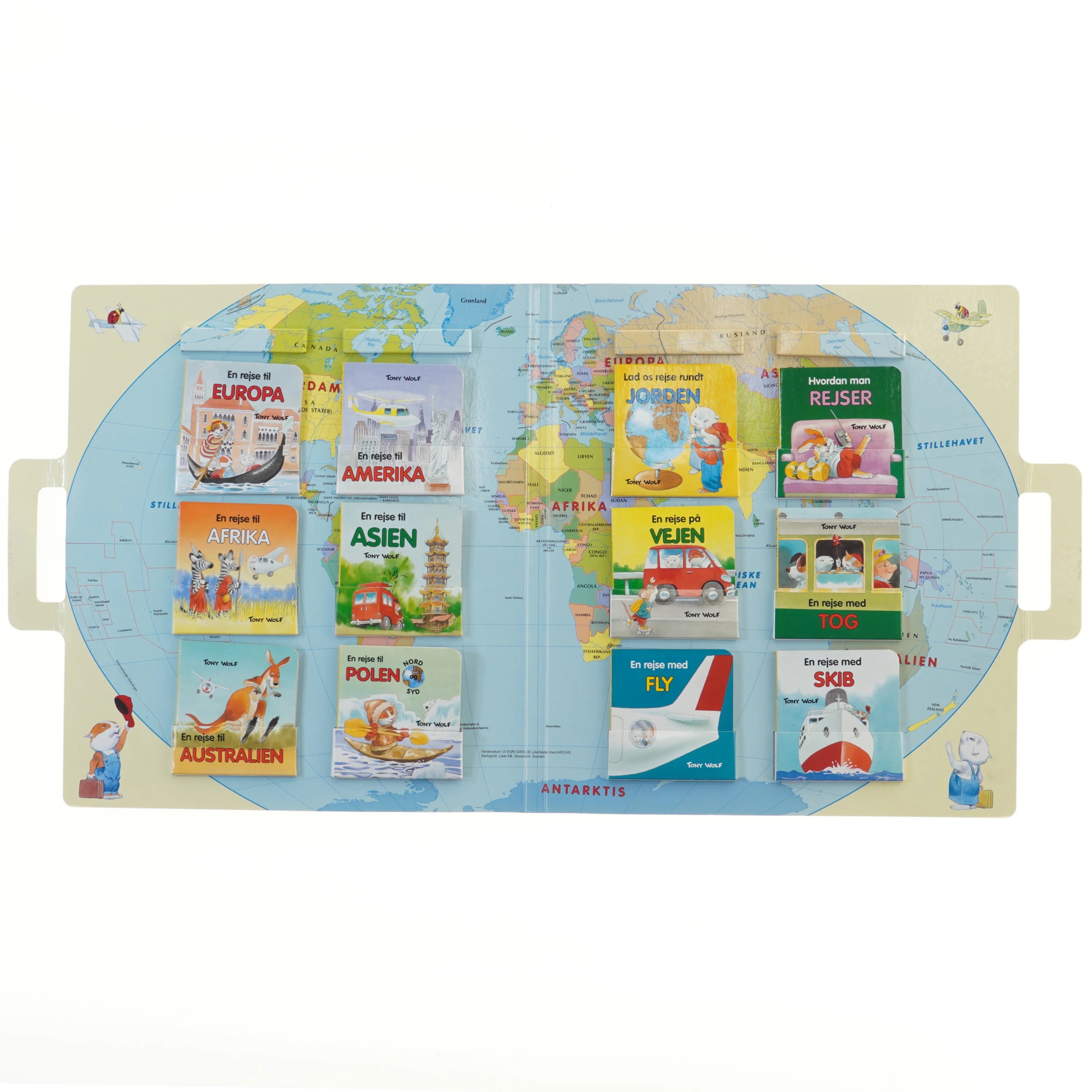 En reise Jorden rundt: Kuffert af Peter Holeinone (Bog)