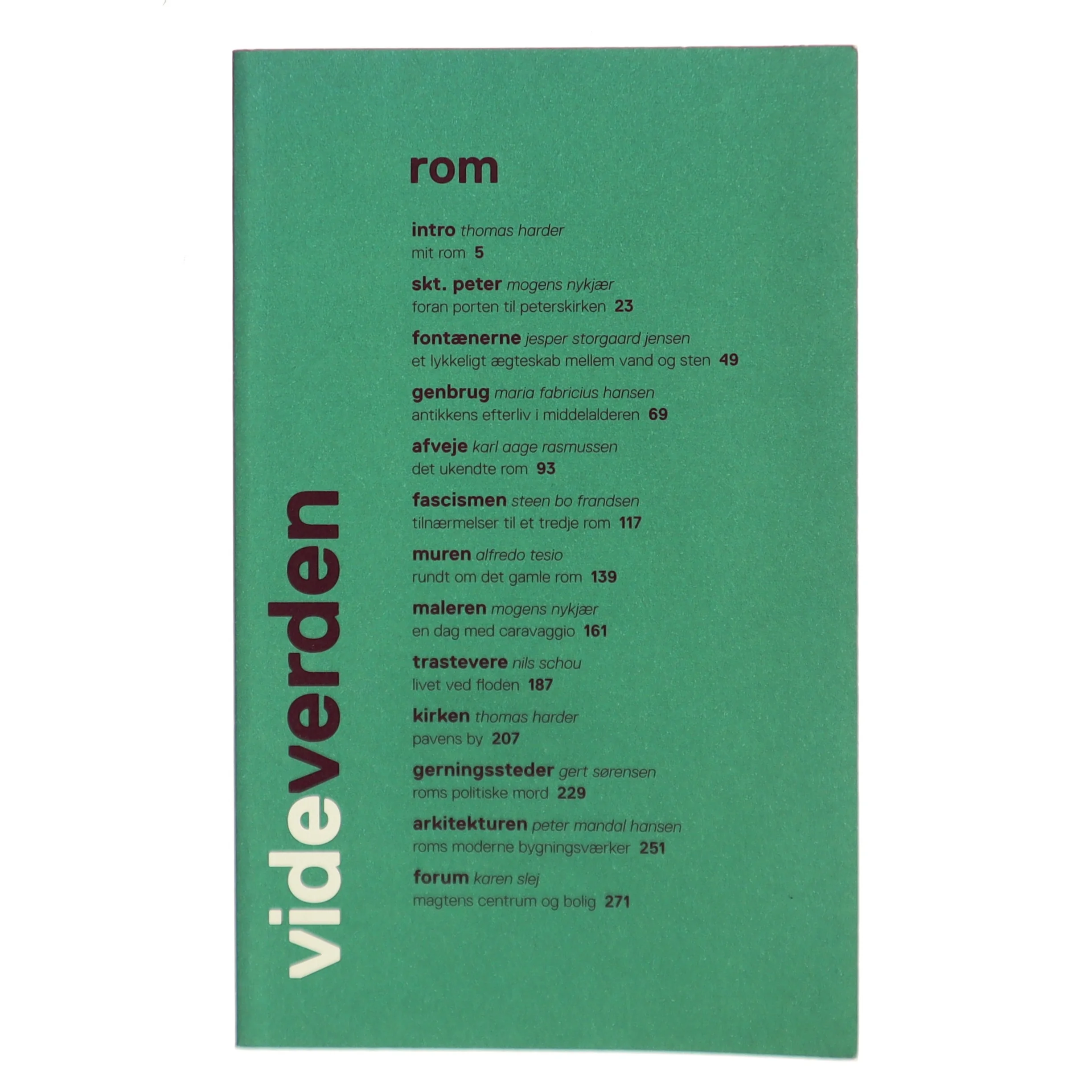 Rom af Thomas Harder (Bog)