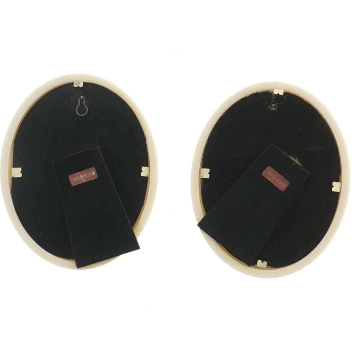 Ovale billedrammer (str. 2 stk 14x11 cm)