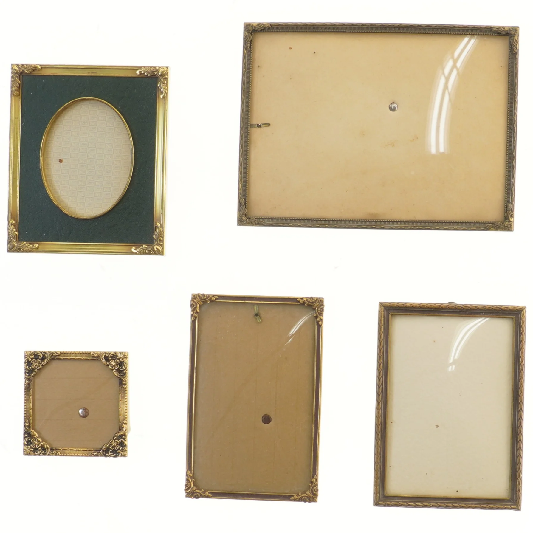 Billedrammer s&aelig;t (str. 5 stk 7,5-19,5 cm)