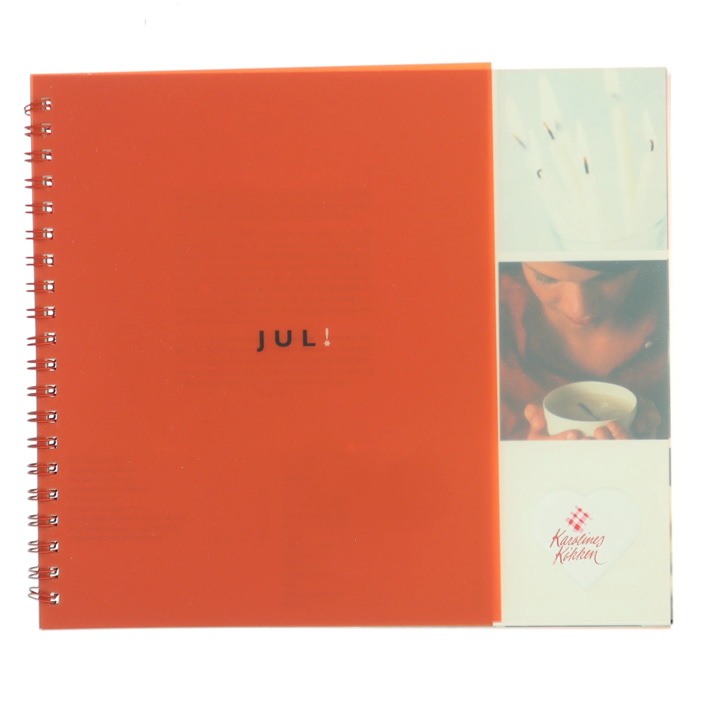 Spiralbundet bog om jul (Bog)