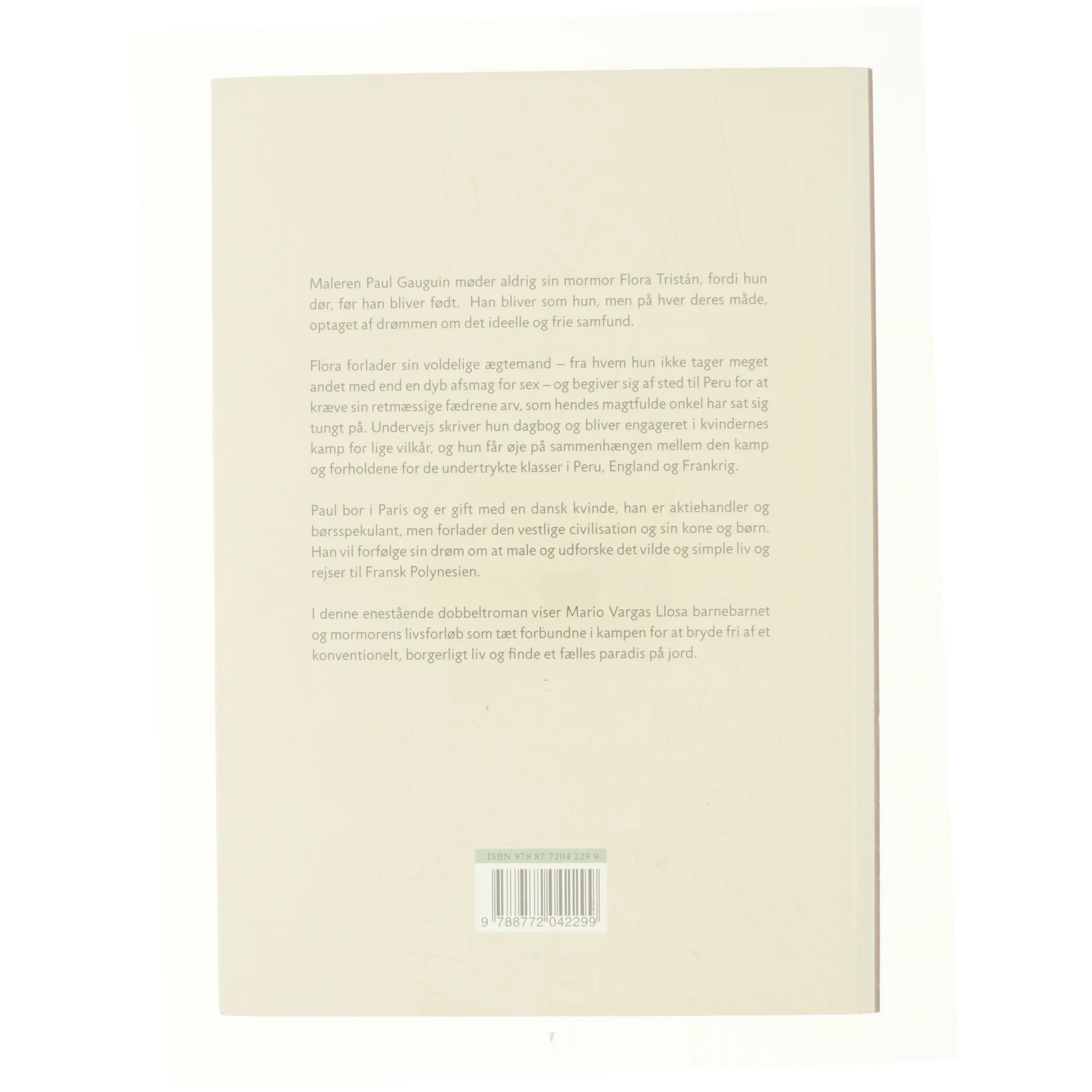 Vejen til paradis af Mario Vargas Llosa (Bog)