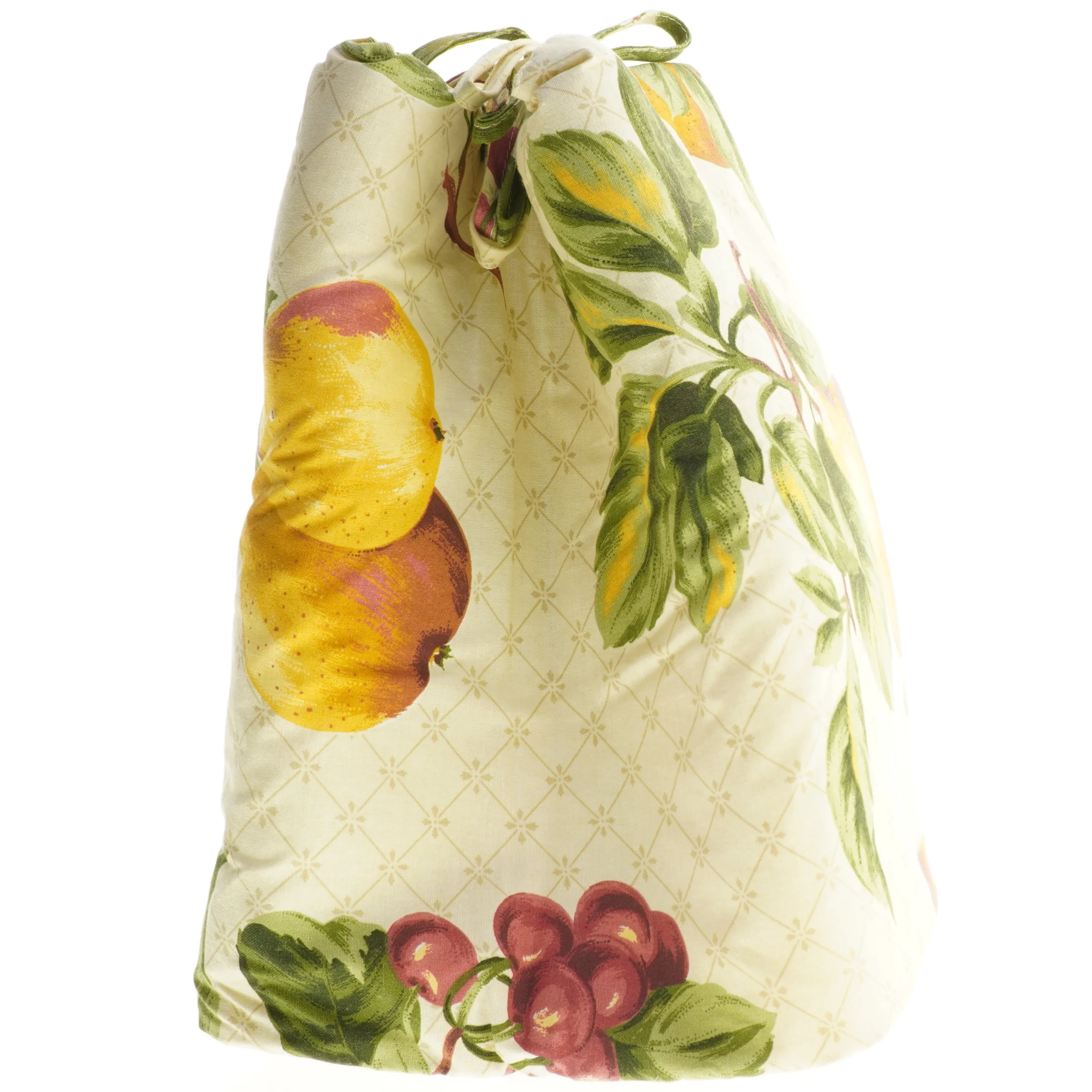 Quiltet tehætte med blomstermotiv (str. 30 x 20 cm)