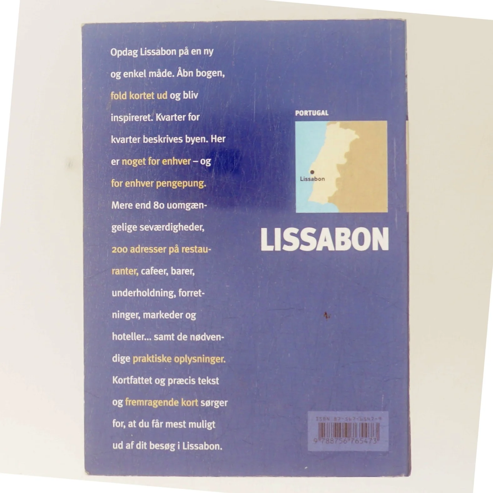 Politikens Kort og godt om Lissabon af Allan Søndervang (Bog)