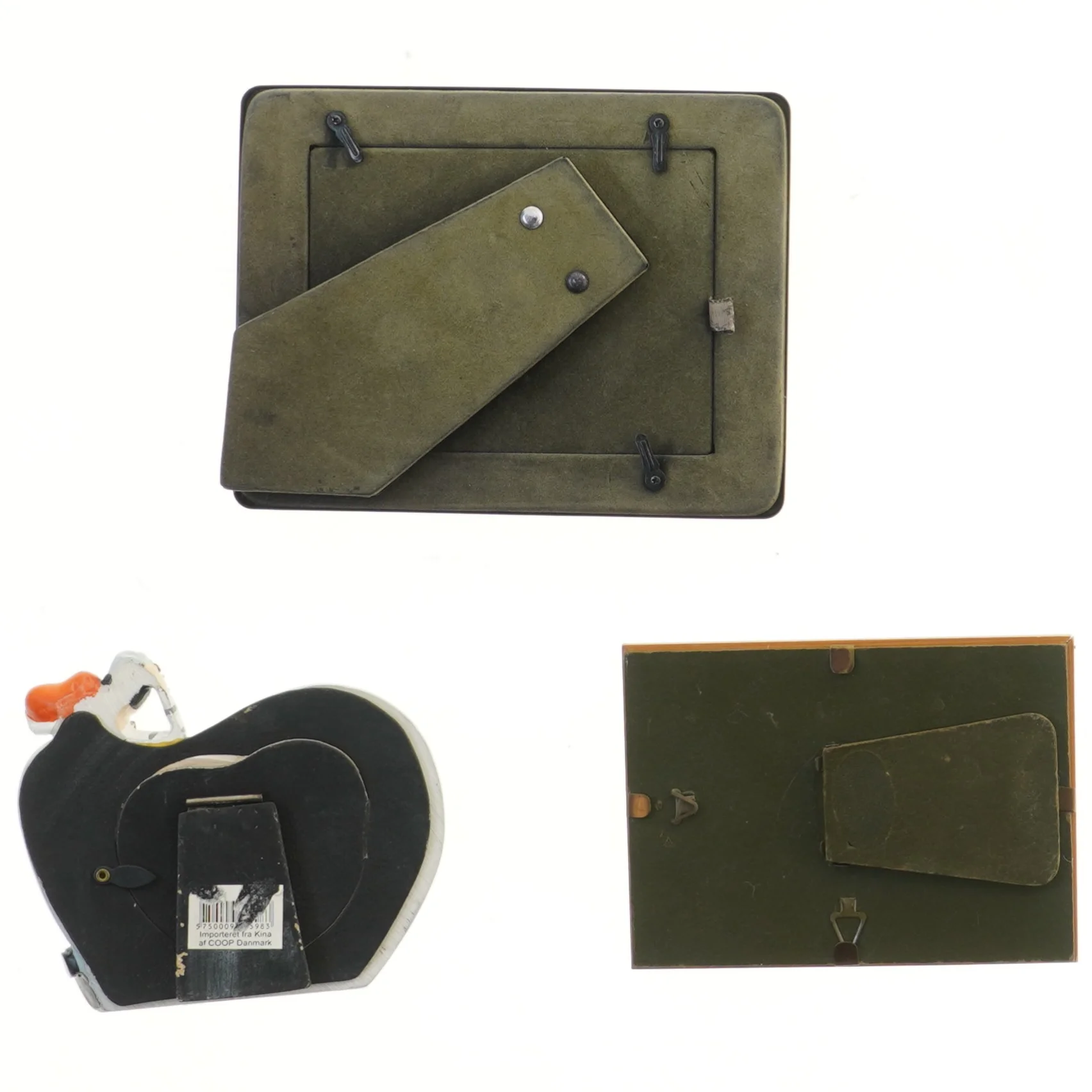 Fotografirammer, 3 stk (str. 3 stk 18,5 cm)