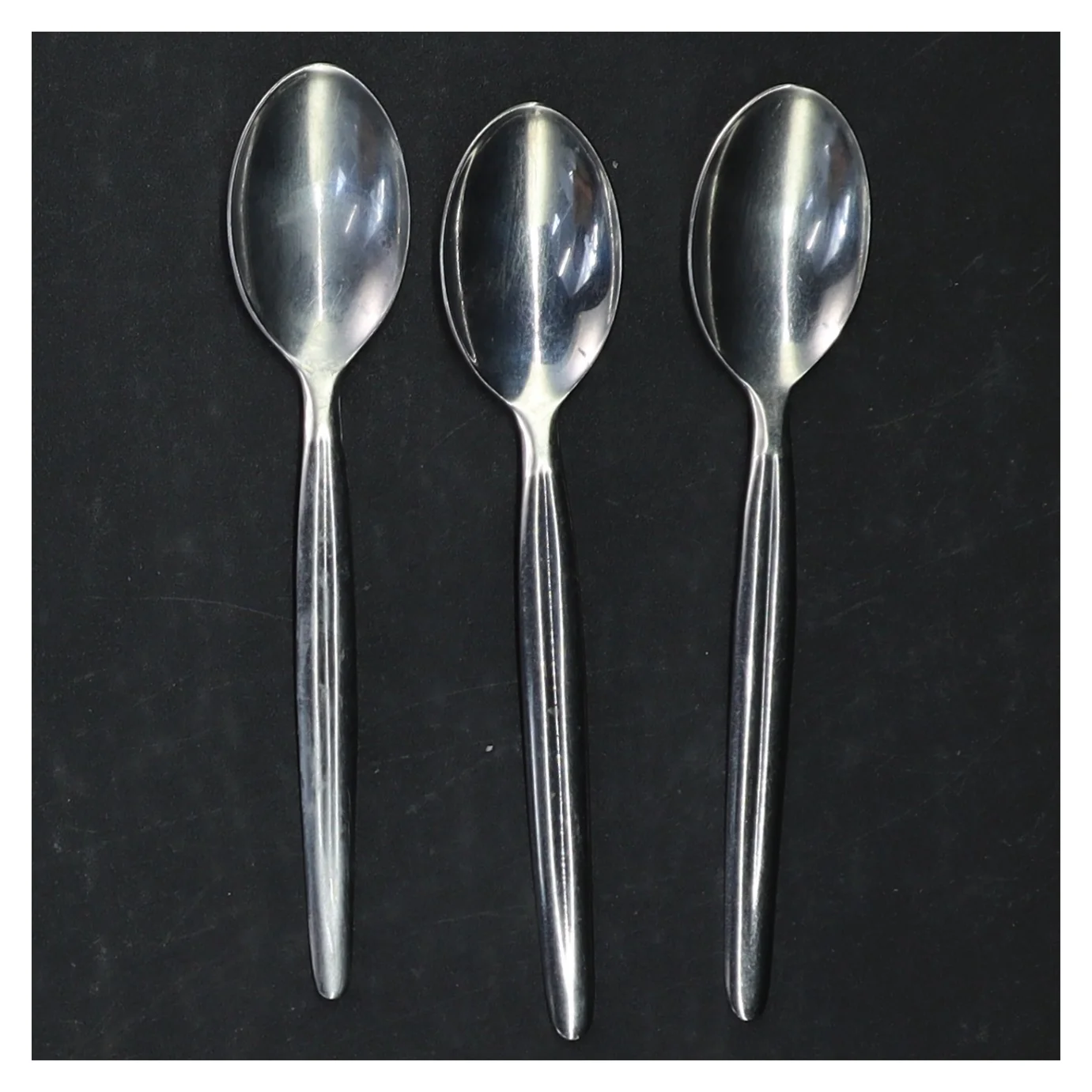 Spiseskeer i rustfrit stål (str. 13 cm. og 15 cm. 5 styk)