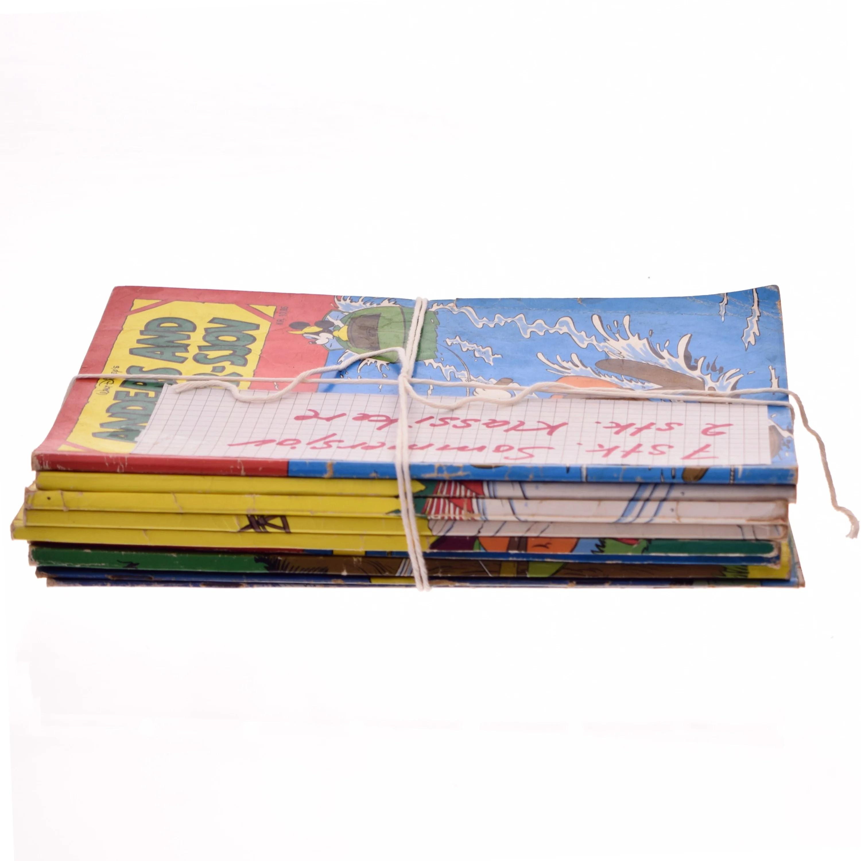 Anders And, 7 stk sommersjov, 2 stk klassikere