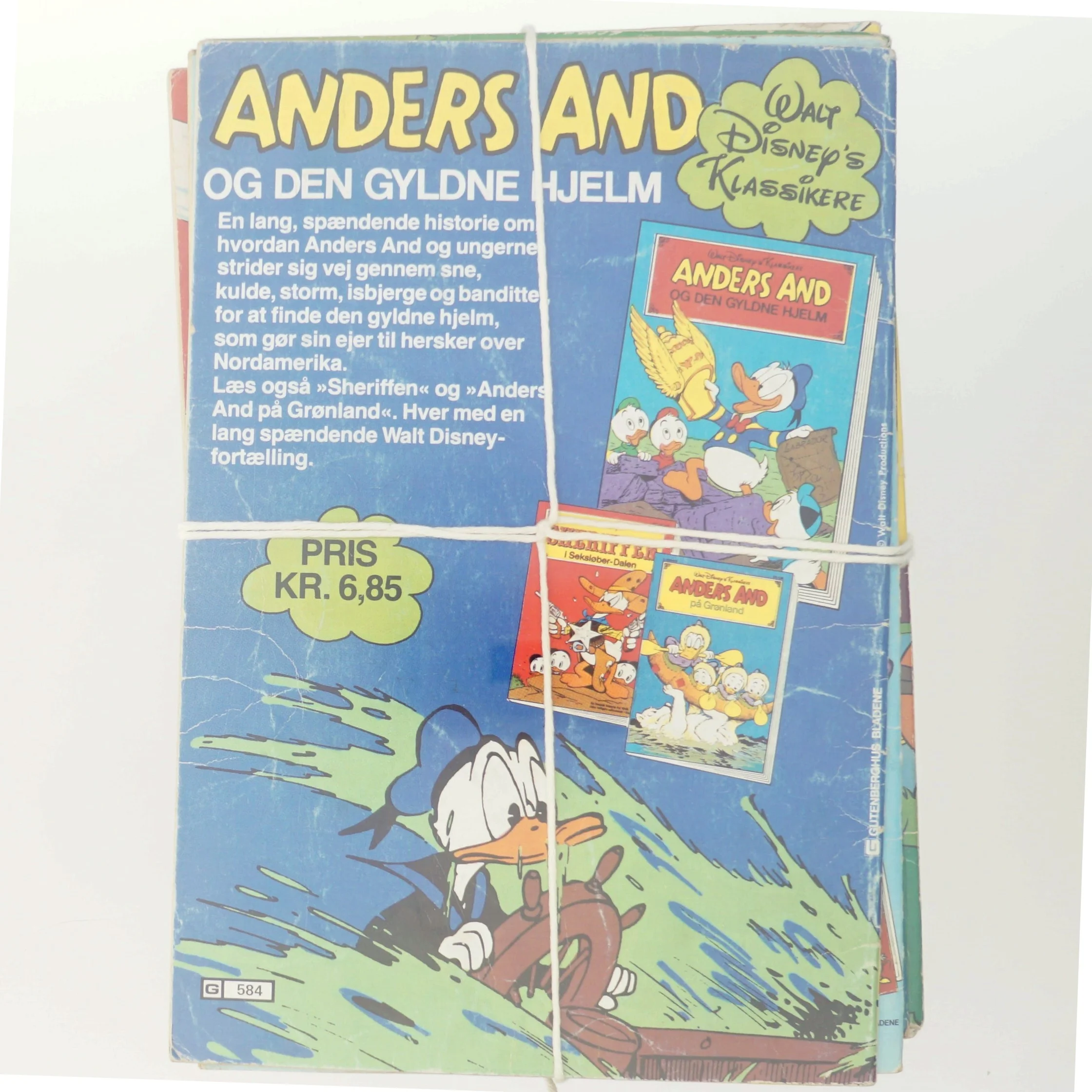 Anders And, 7 stk sommersjov, 2 stk klassikere