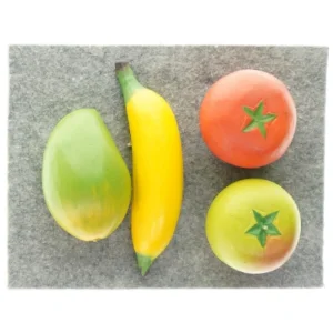 Frugter (str. 7 x 6 og 17 x 4 og 10 x 5cm)