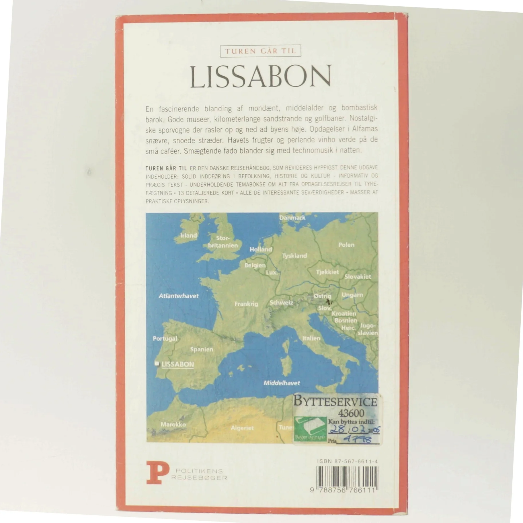 Turen går til Lissabon af Nina Jalser (Bog)