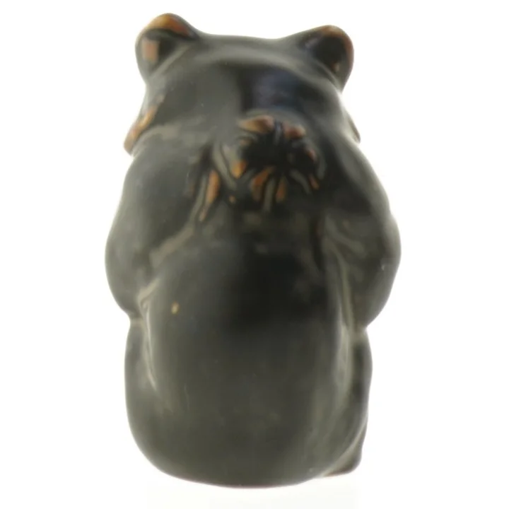 Keramisk bjørne figur fra Royal Copenhagen (str. 9 cm)
