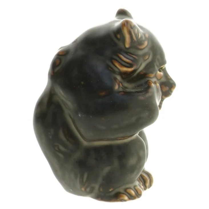 Keramisk bjørne figur fra Royal Copenhagen (str. 9 cm)
