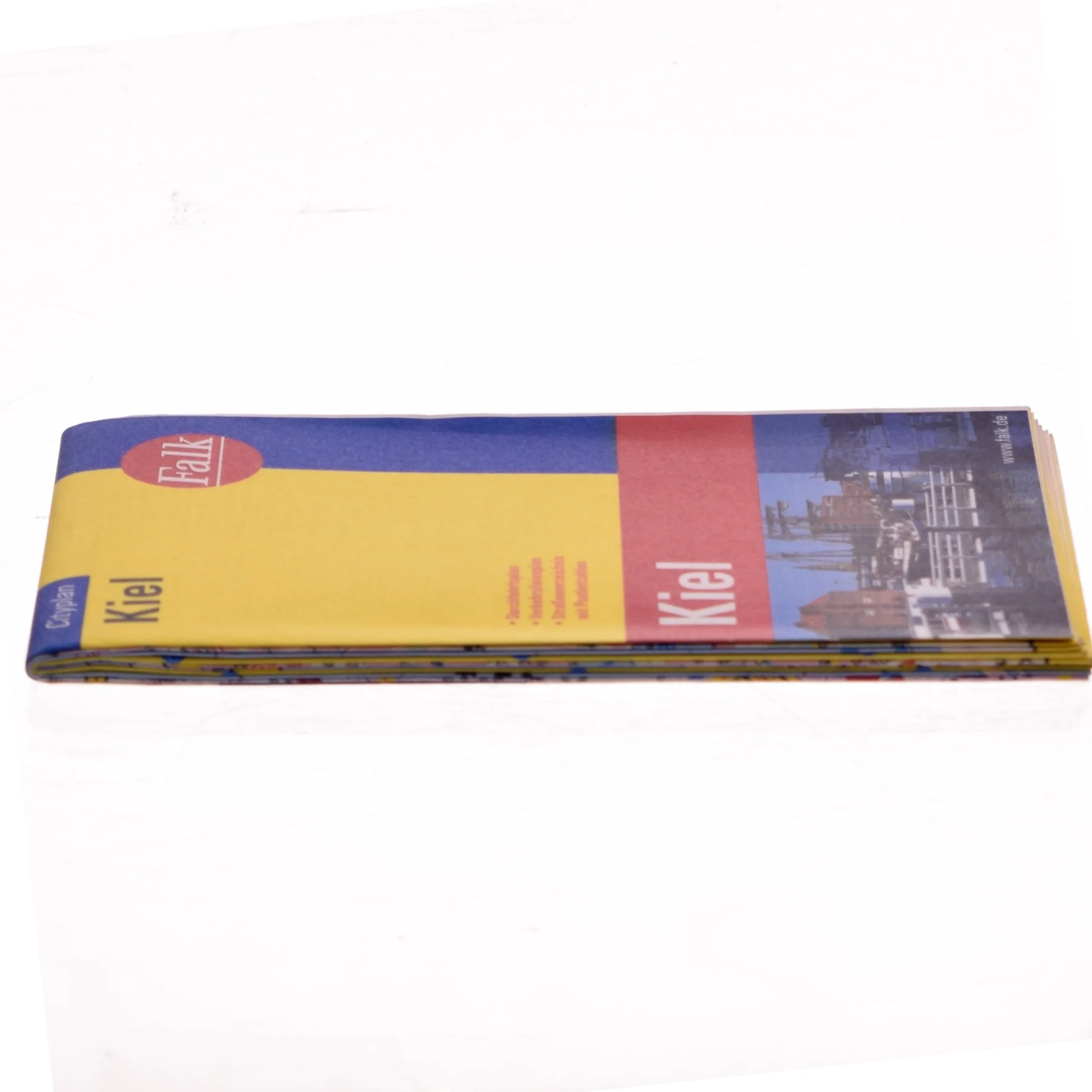 Bykort over Kiel fra Falk (Bog)