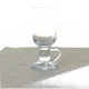 Glas med hank (str. 15 x 8 cm)