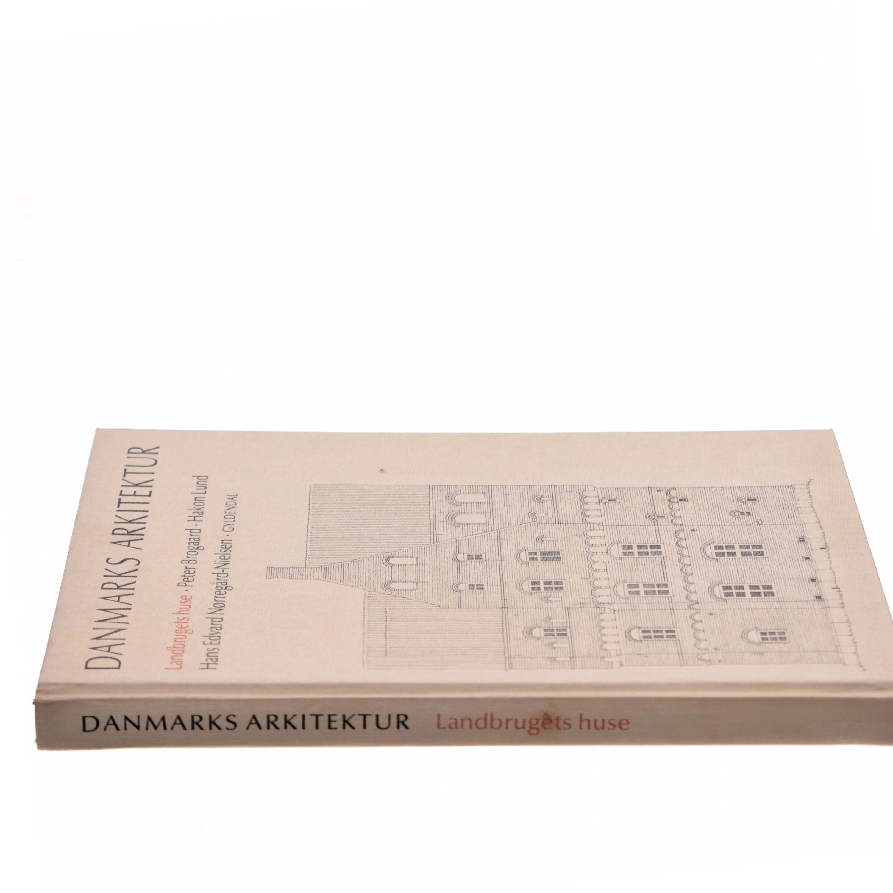 Danmarks Arkitektur Landbrugets huse bog fra Gyldendal (Bog)