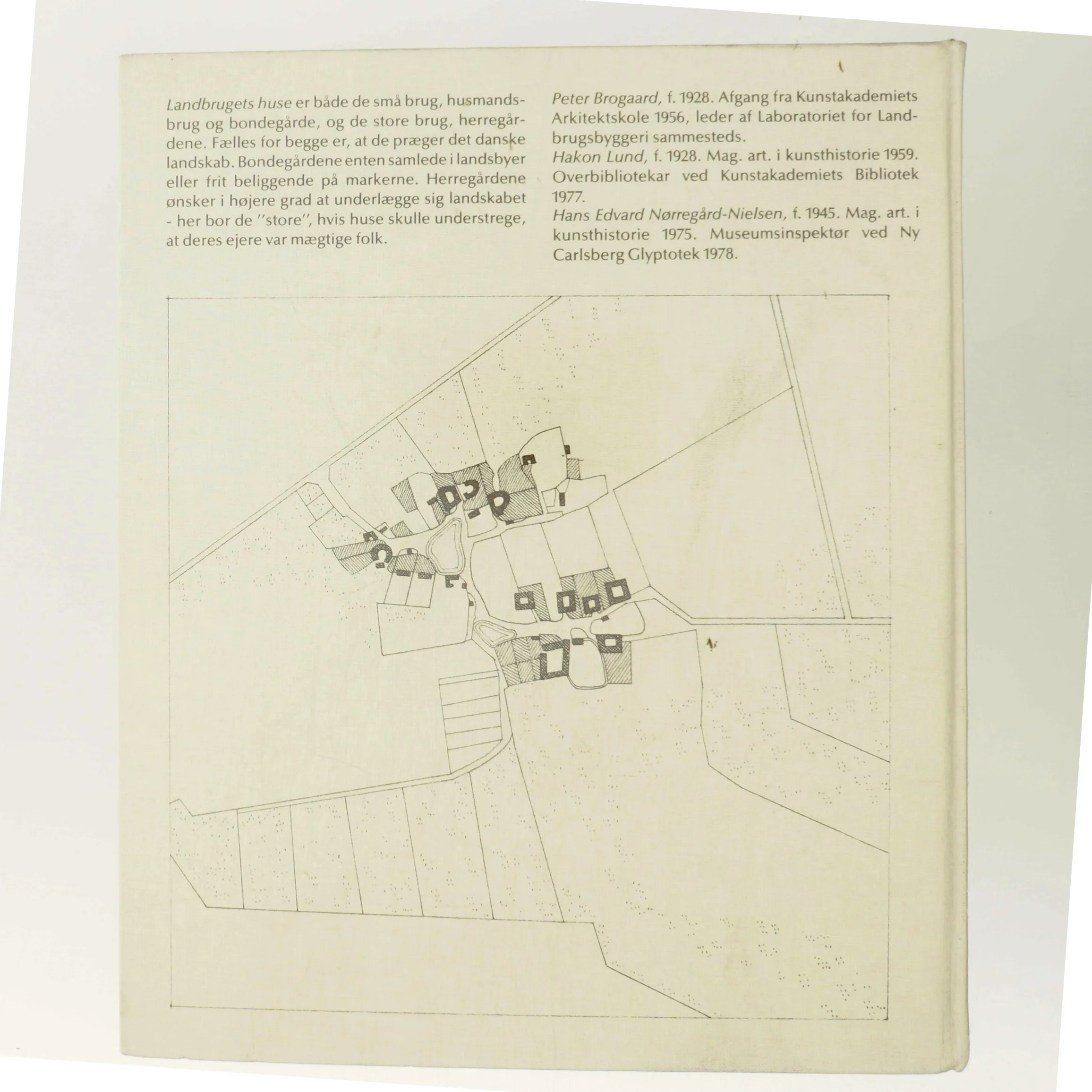 Danmarks Arkitektur Landbrugets huse bog fra Gyldendal (Bog)