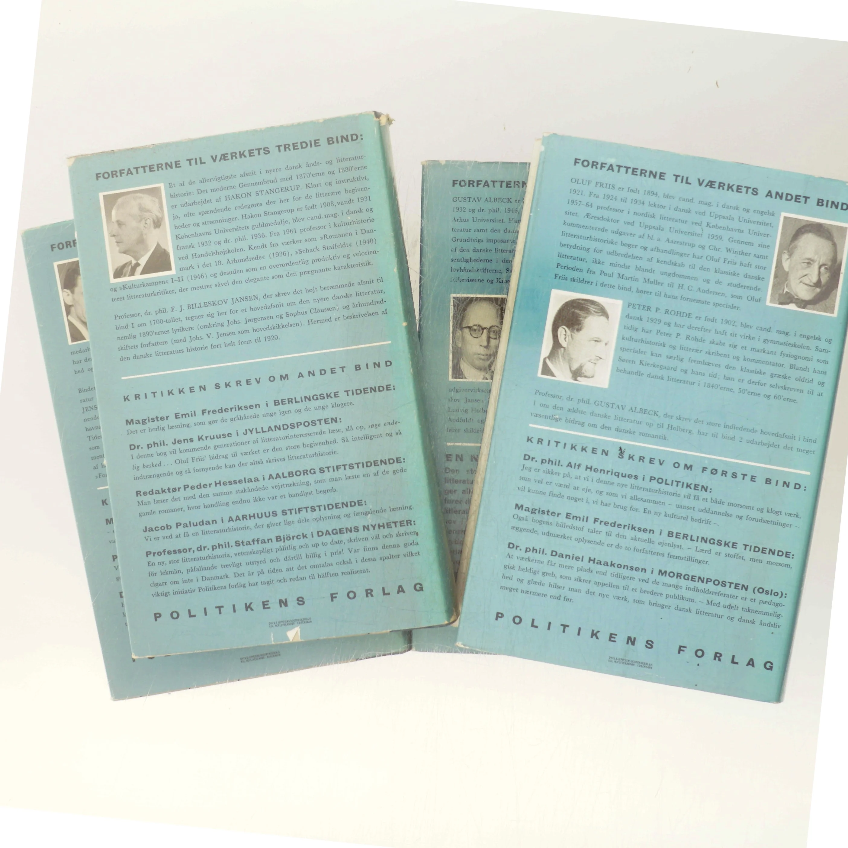 Dansk litteratur historie bøger fra Politikens Forlag af <Bogens forfattere> (Bog)