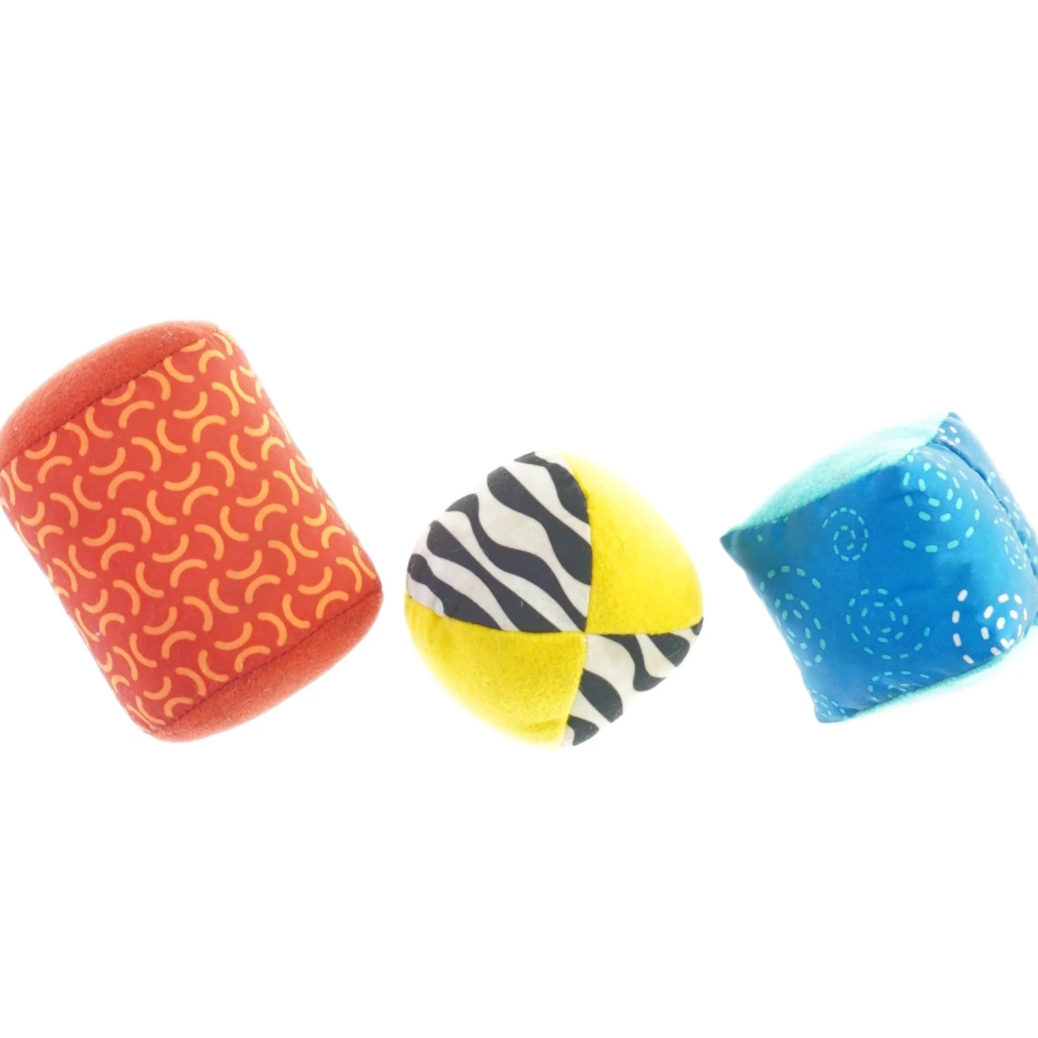 Babylegetøj 3 stk (str. 5 til 8 cm)