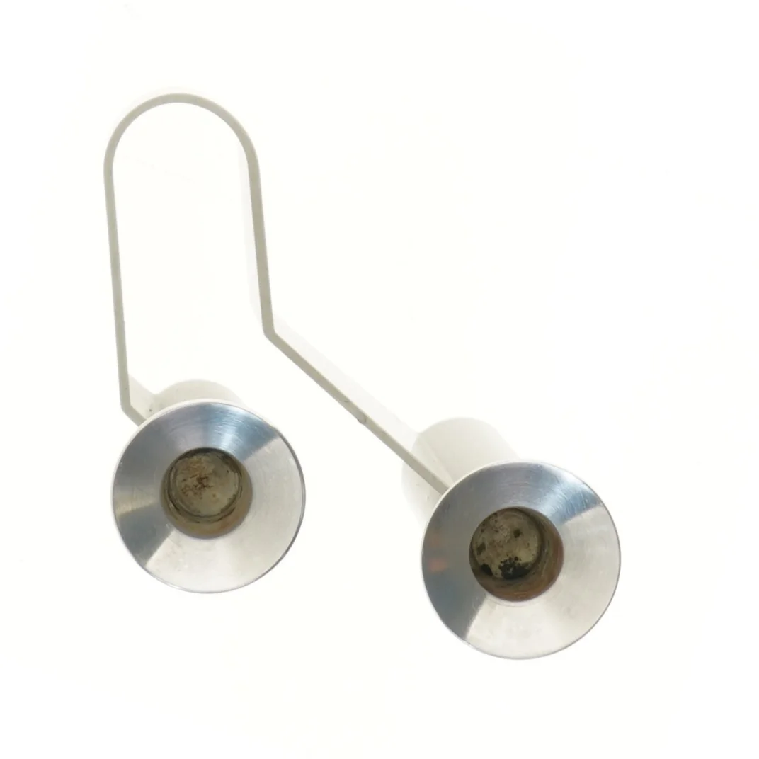 Duo lysestage Labyrinth (str. 20 cm) fra Georg Jensen