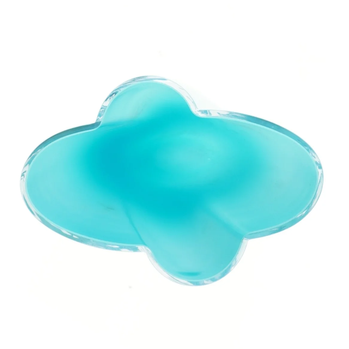 Blå vase fra Royal Copenhagen (str. 23x17 cm)