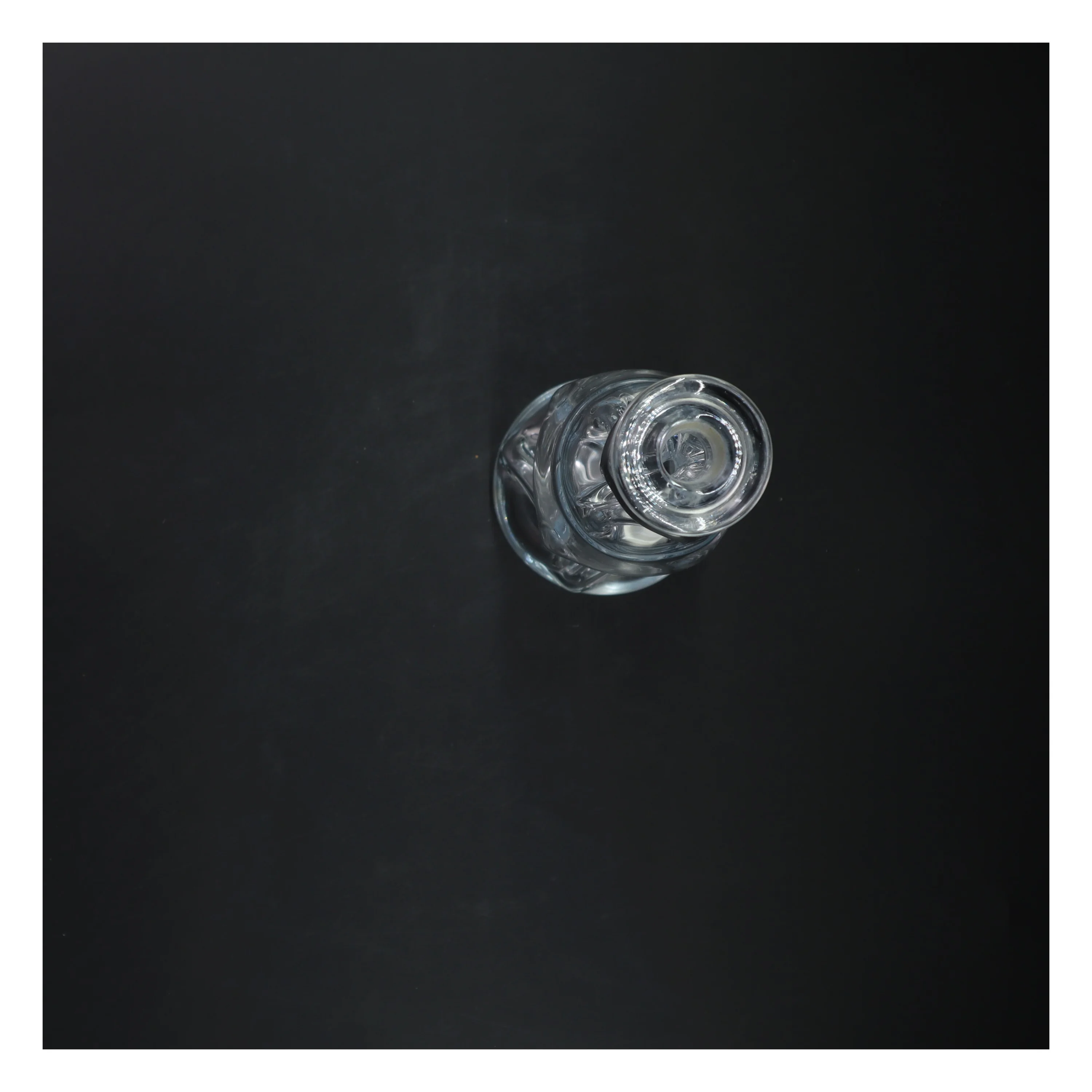 Glaskaraffel med prop (str. 32 cm)