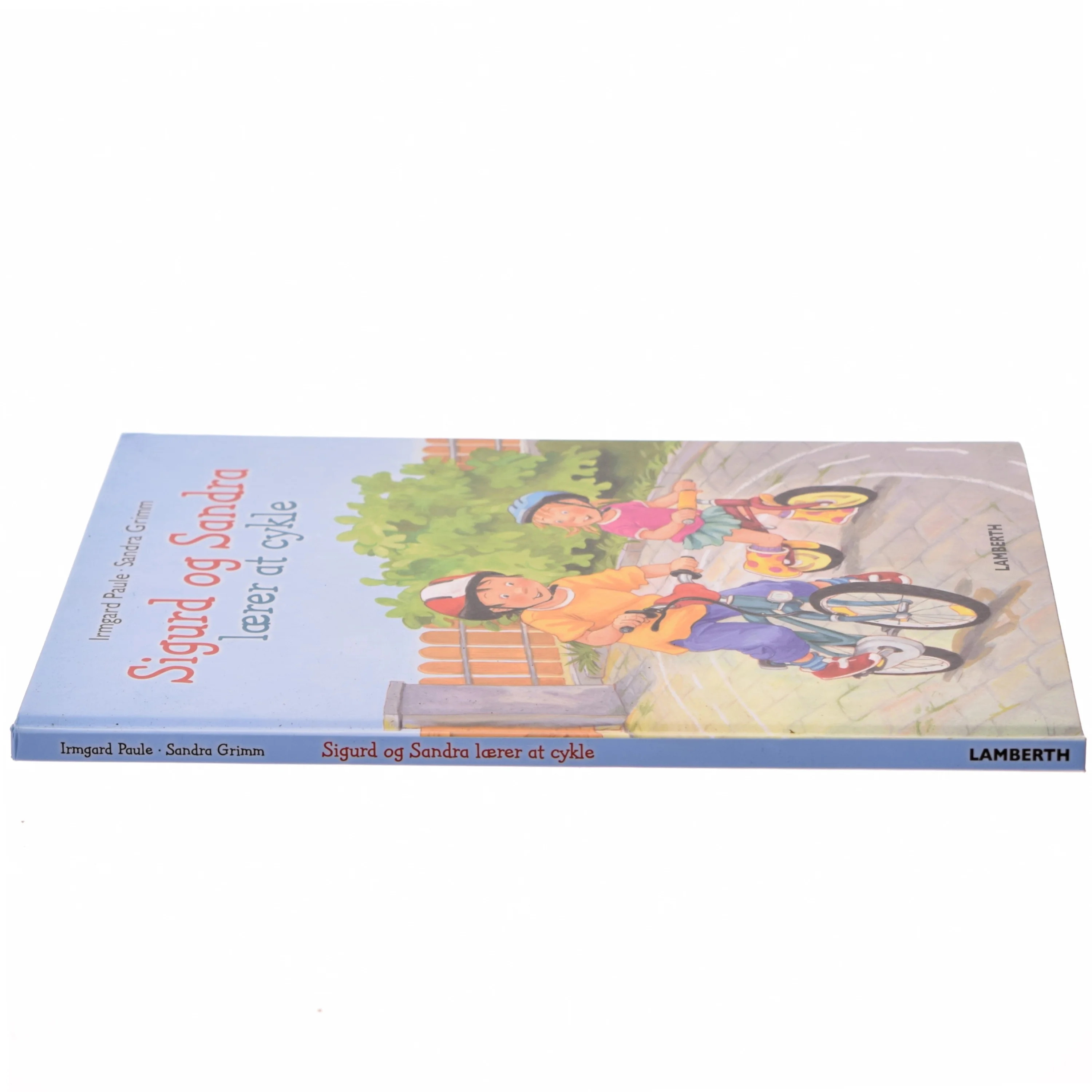 Sigurd og Sandra lærer at cykle børnebog fra Lamberth