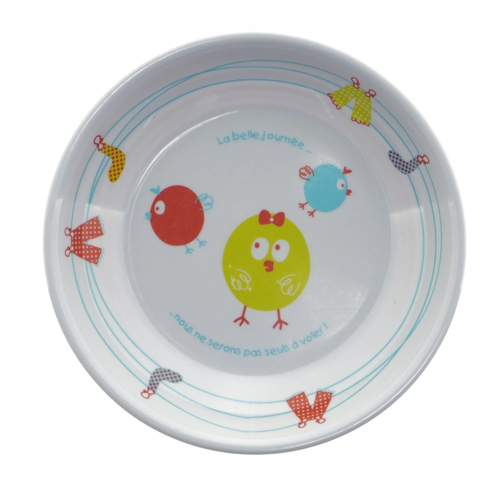 Barnetallerken med dyremotiv (str. 19 x 3 cm)