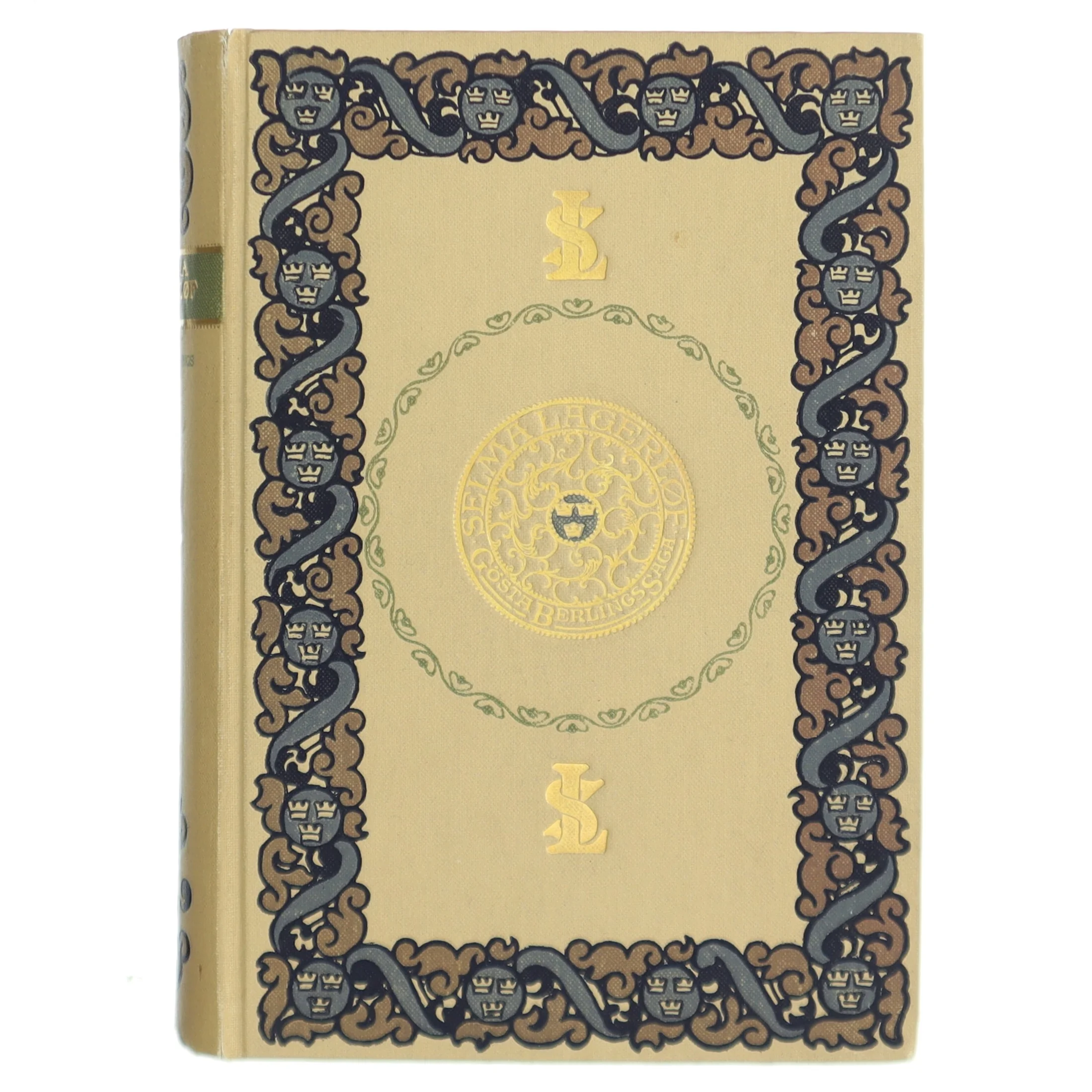 Dekorativ bog med ornamenter