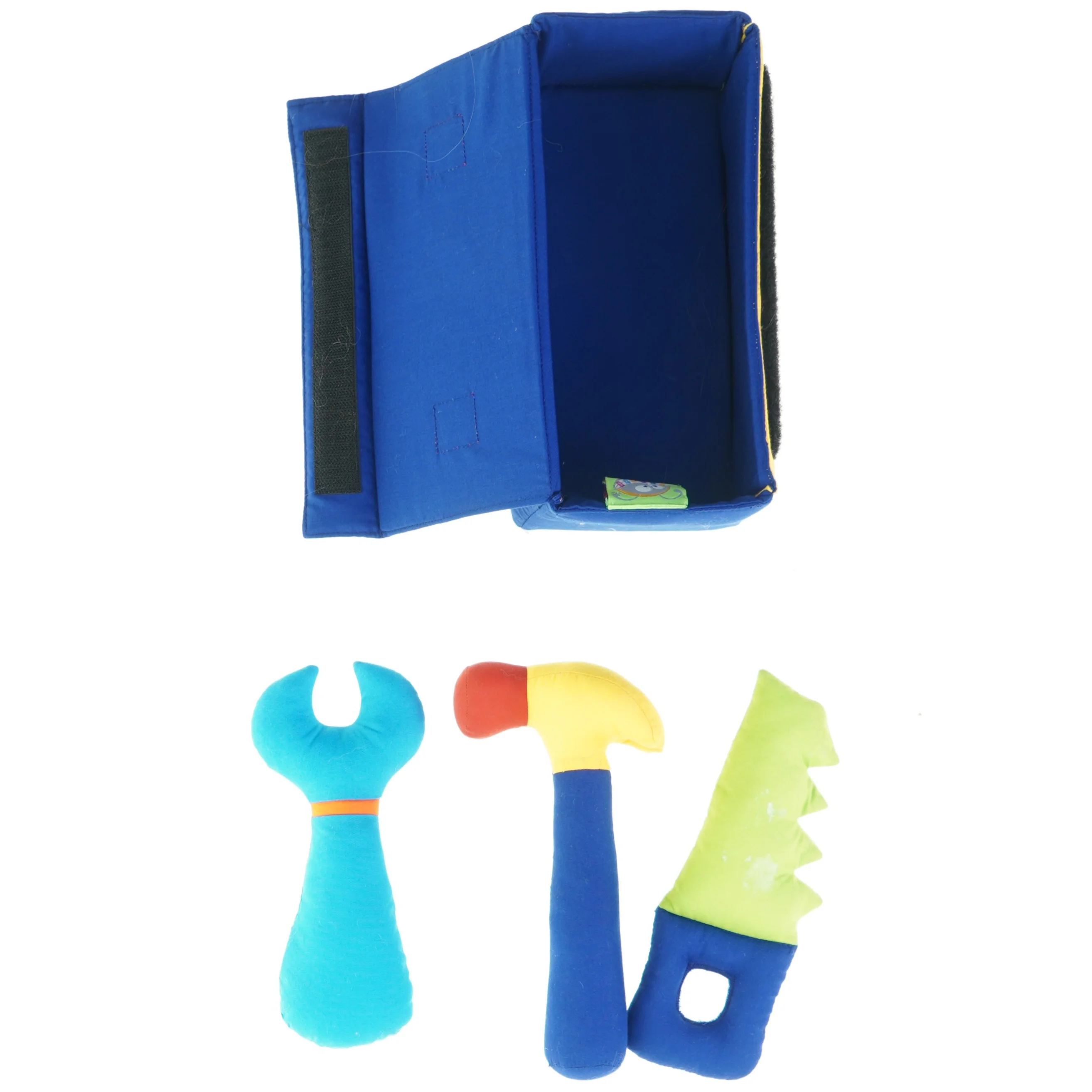 Værktøj kasse, med legetøjs værktøj fra Cheese (str. 20 x 11 x 12 cm)