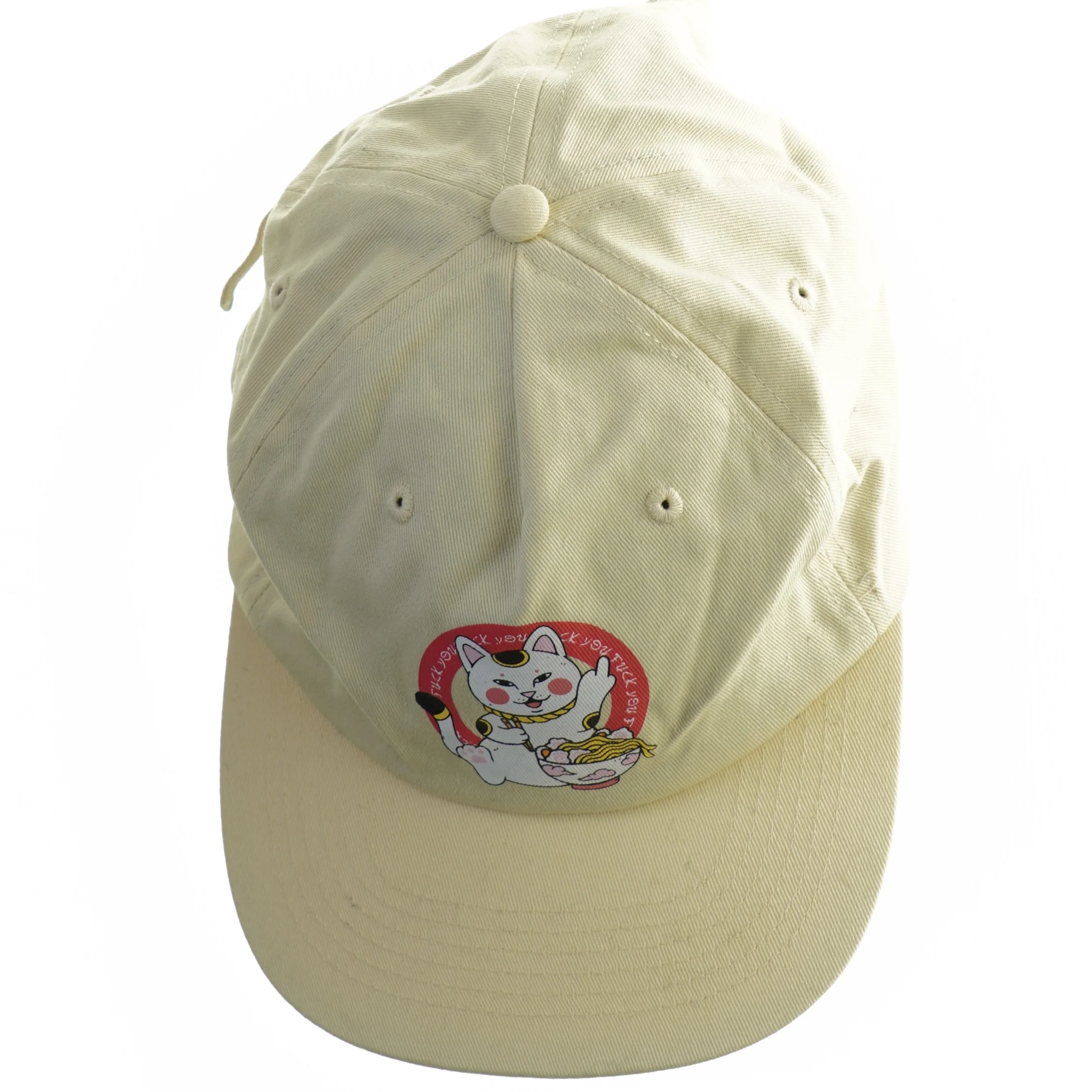 Rip Curl skater Beige baseballkasket med motiv fra Ripndip