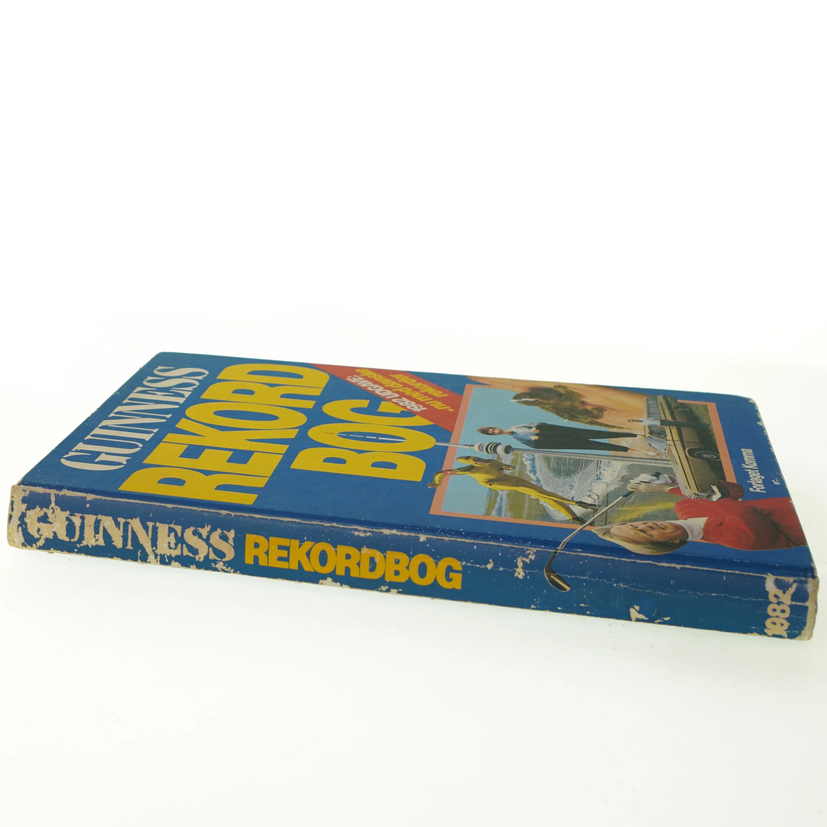 Guinness rekord bog, 1982 fra Forlaget Komma (str. 30 x 21 cm)