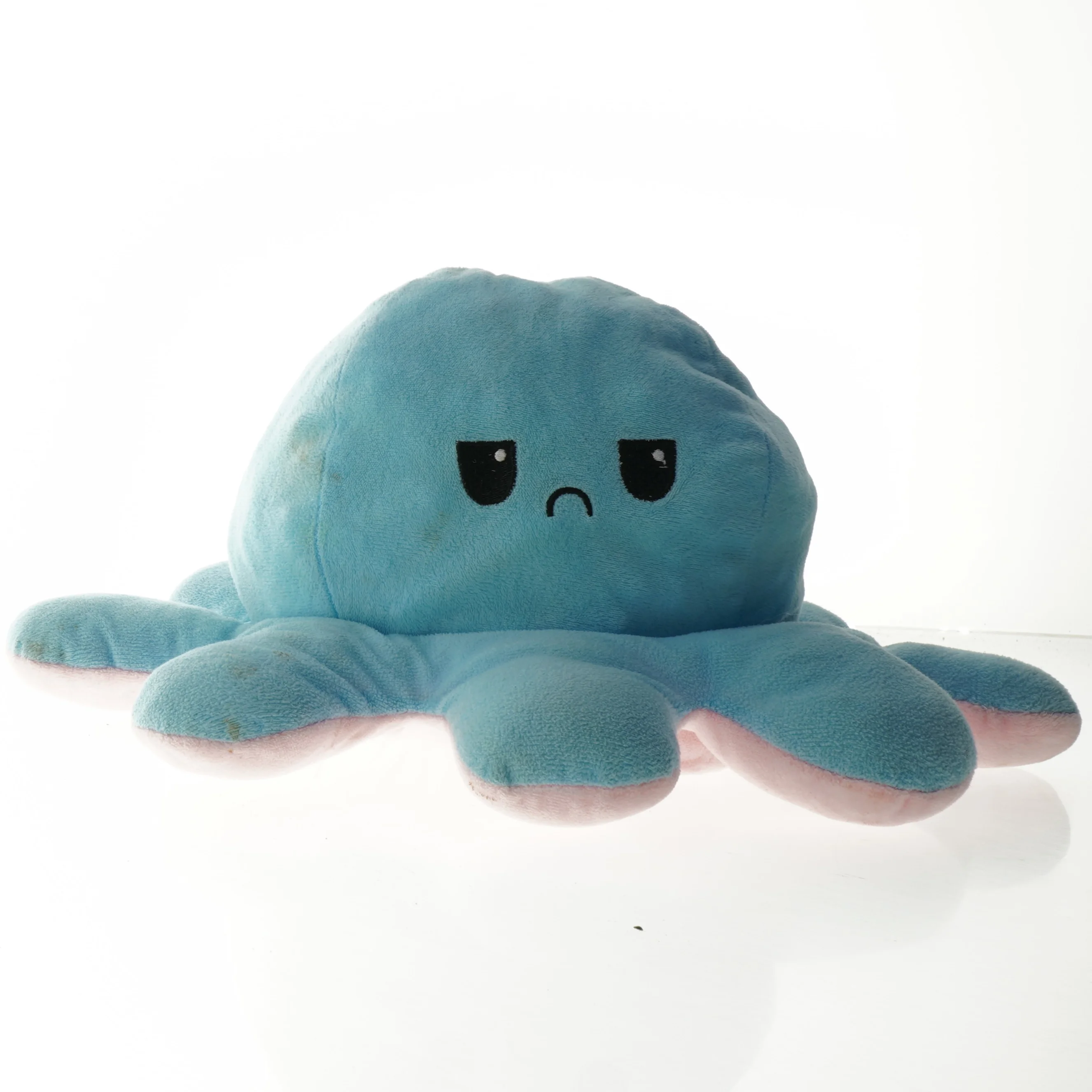 Squishie Reversibel blæksprutte plysdyr (str. 44 cm)