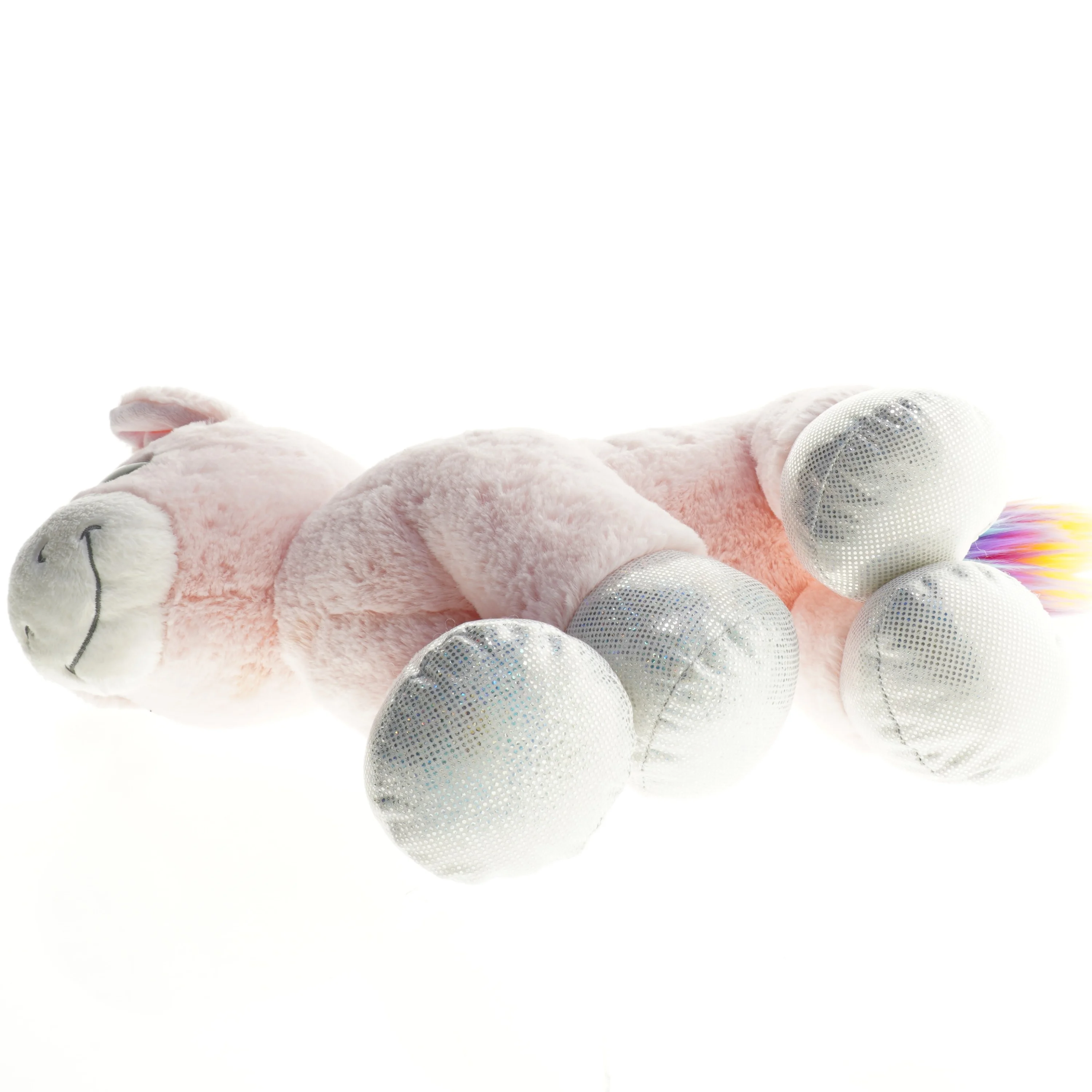 Enhjørning plysdyr (str. 38 x 38 cm)