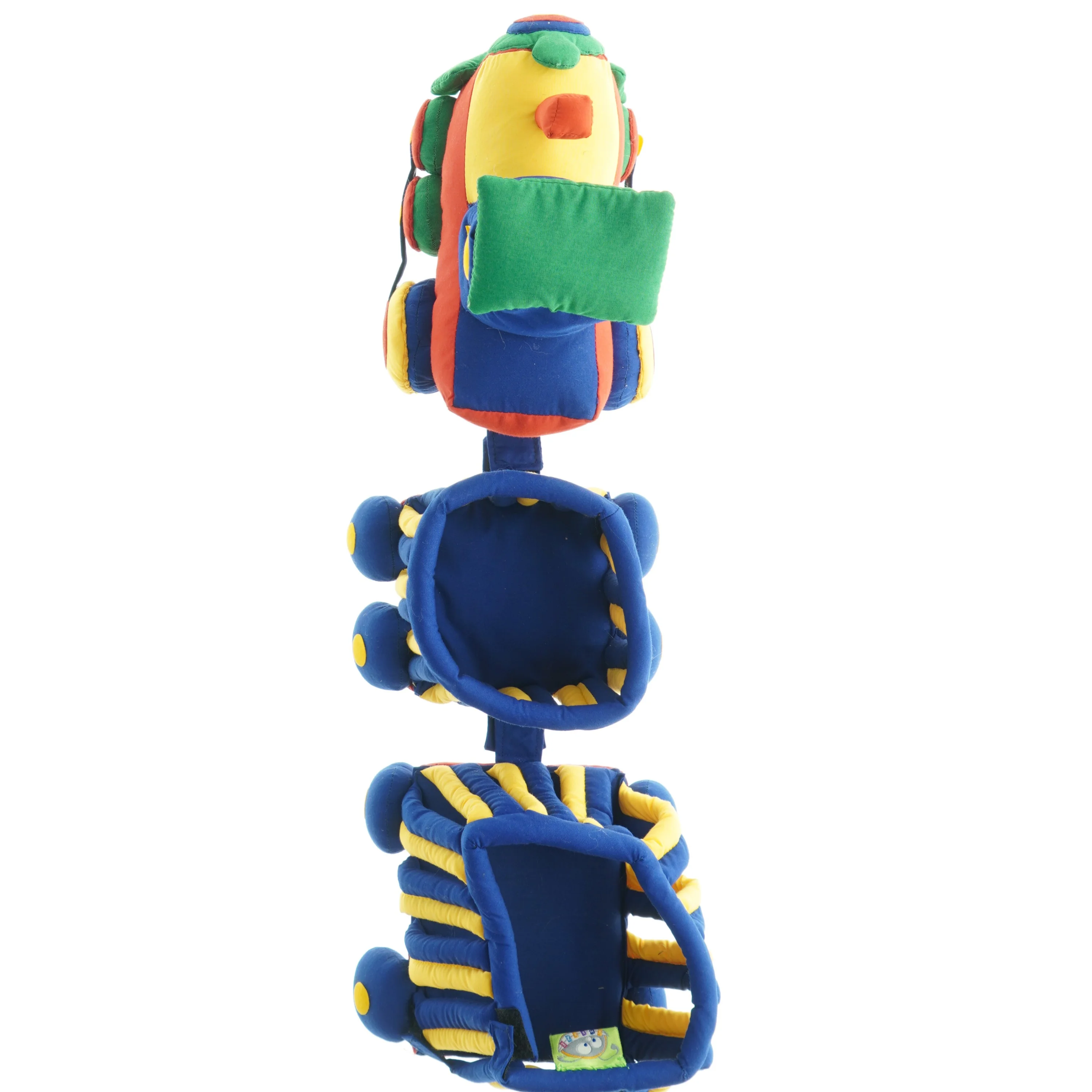 Børne legetøjstog i stof fra Cheeze (str. Længde 55 cm)