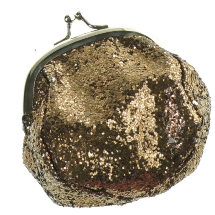 Pailletbeklædt pung fra Lisbeth Dahl (str. 9 x 11 cm)