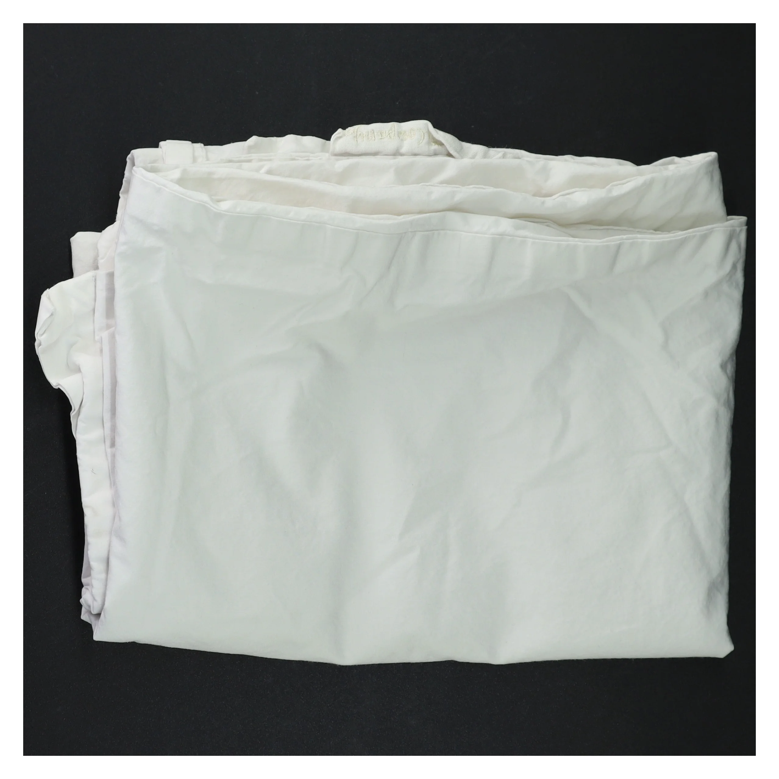 Hvidt dynebetræk - junior (str. 70 x 100 cm)