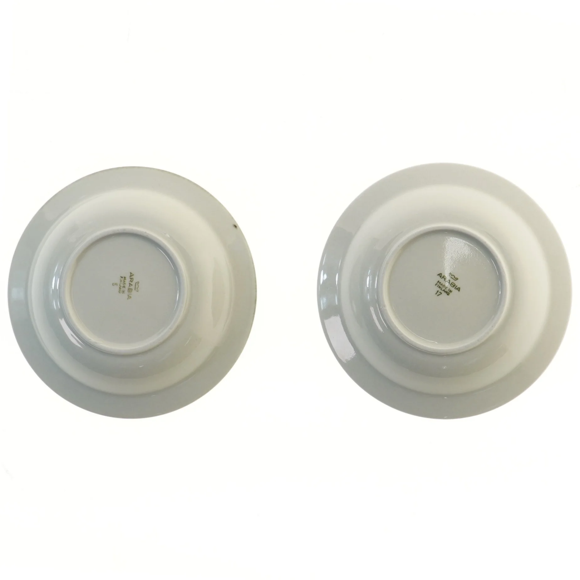 Keramik skåle, 2 styk fra Arabia (str. 2 styk, ø 17 cm)