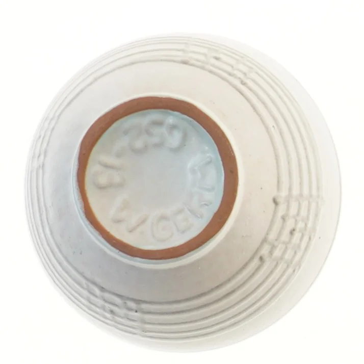 Rund keramik vase fra W.GERMANY (str. 12x13 cm)