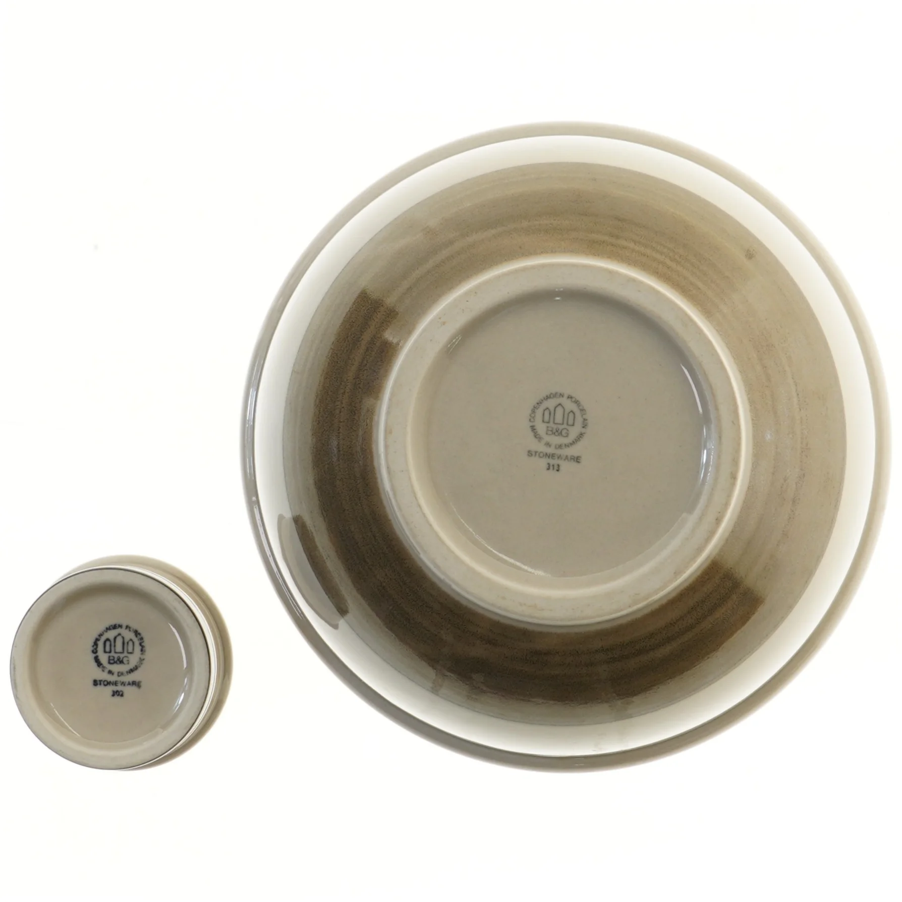 Keramikskålesæt, B&G fra B&G (str. Ø 27 & 9 cm)