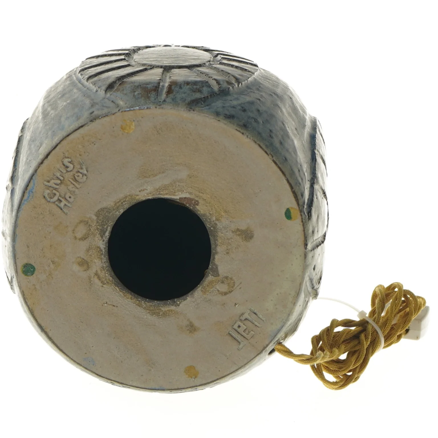 Retro keramik bordlampe (str. 47x20 cm)