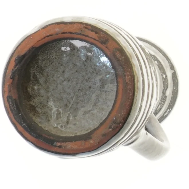 Keramikvase med mønster (str. 23 cm)