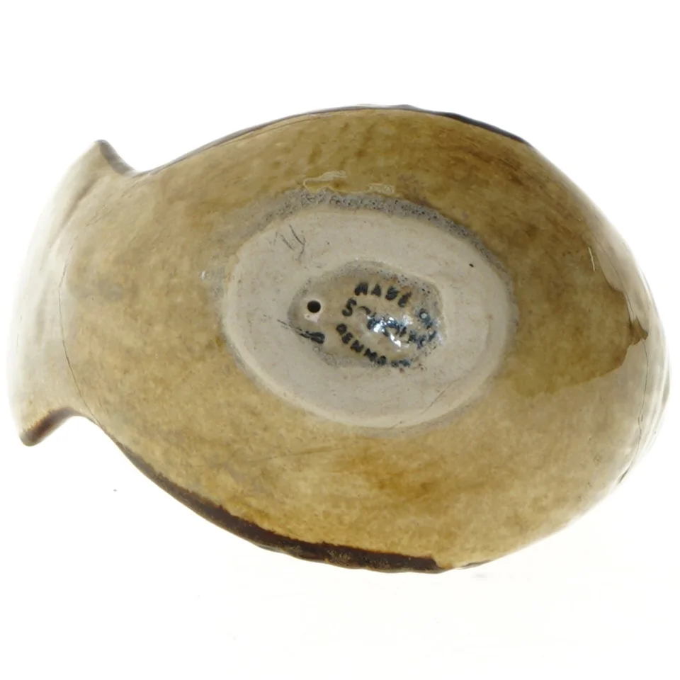 Keramik fugl figur fra Søholm(str. 15x10 cm)